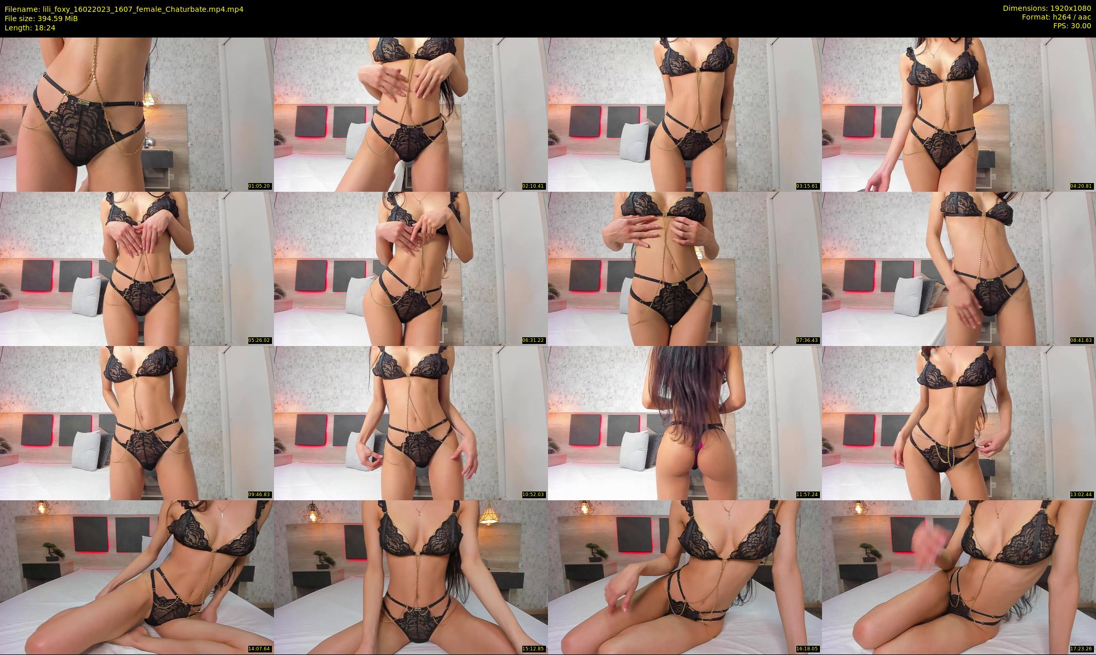 lili_foxy — 19 minute Chaturbate female cam show recording, 1080p, Feb 16, 2023