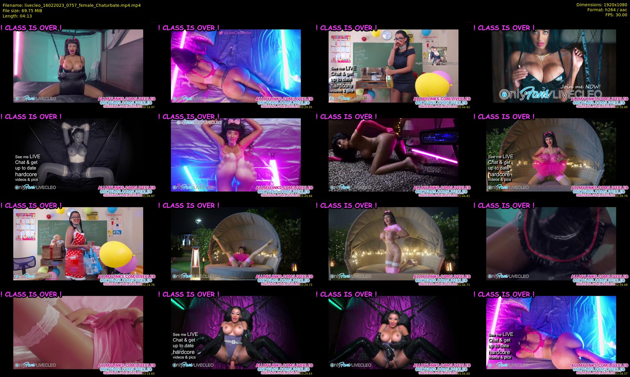 livecleo — 5 minute Chaturbate female cam show recording, 1080p, Feb 16, 2023