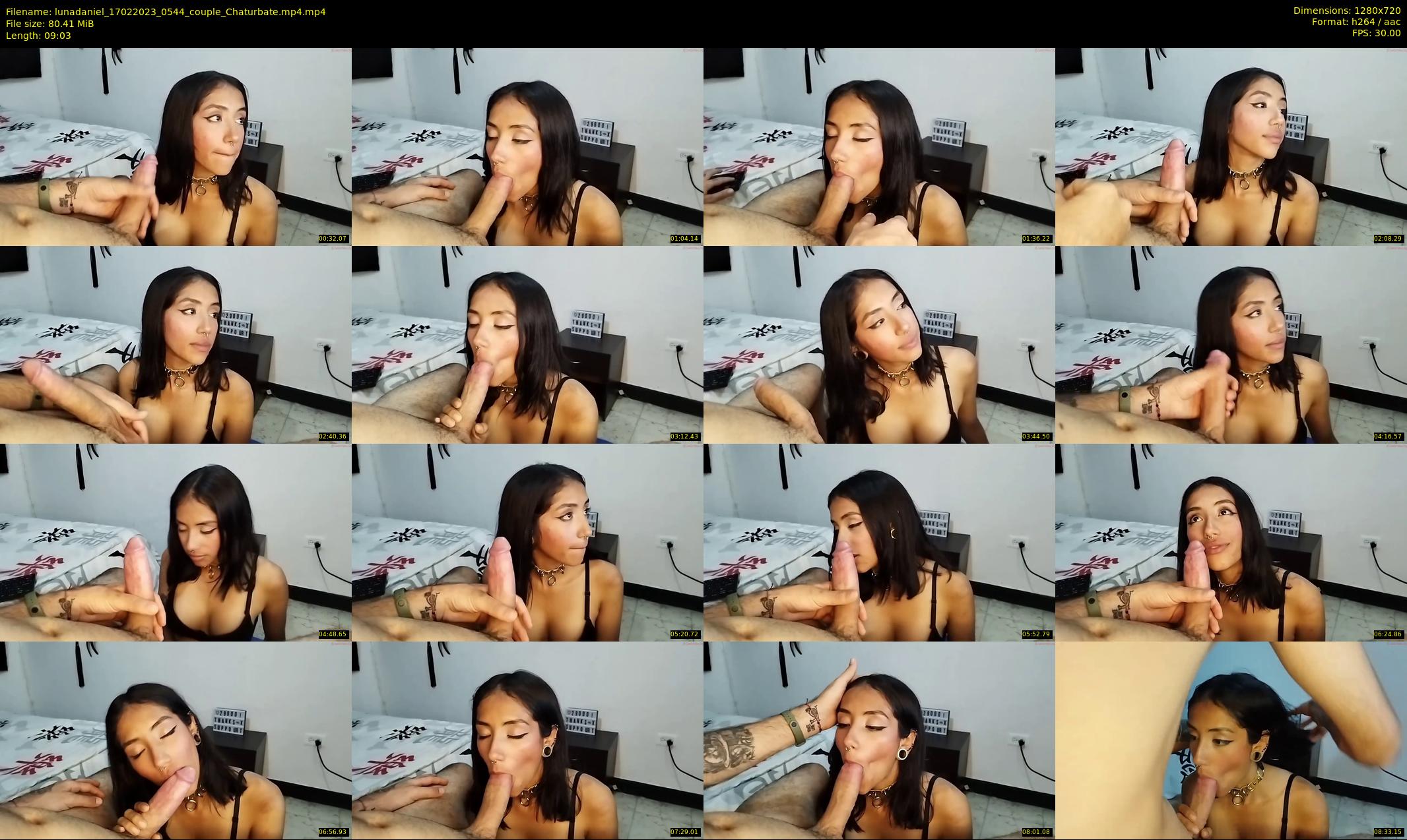 lunadaniel — 10 minute Chaturbate couple cam show recording, 720p, Feb 17, 2023