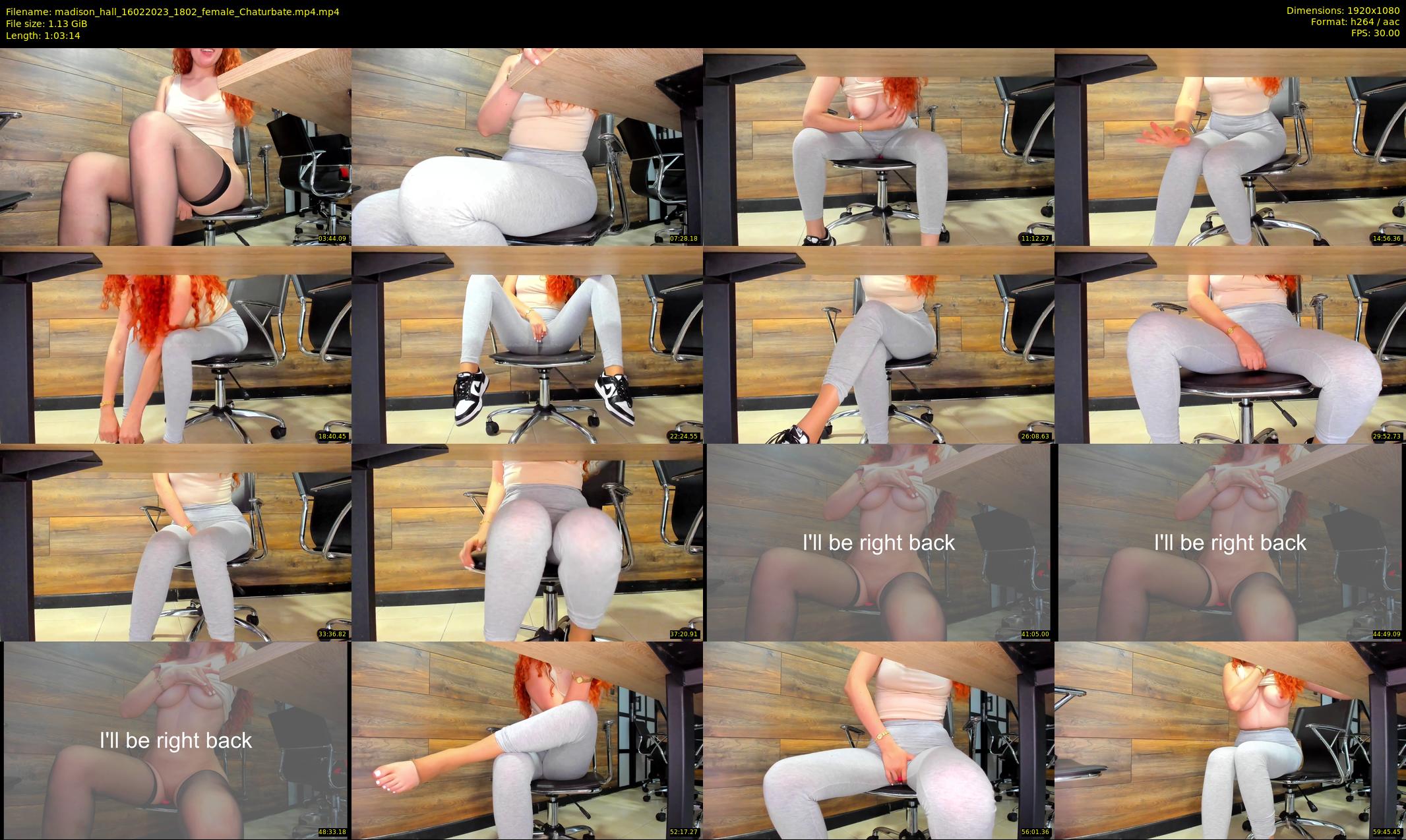 madison_hall — 64 minute Chaturbate female cam show recording, 1080p, Feb 16, 2023