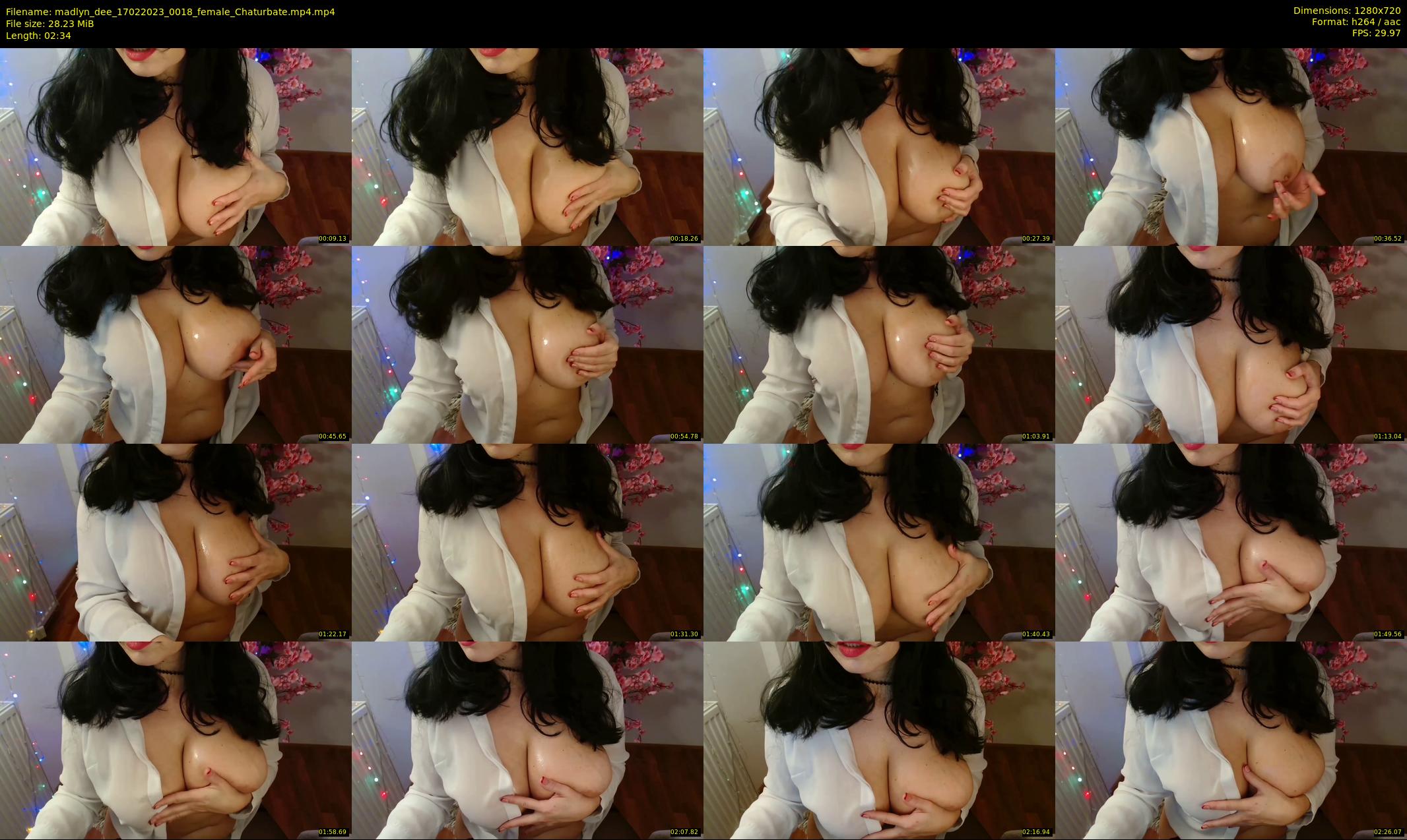 madlyn_dee — 3 minute Chaturbate female cam show recording, 720p, Feb 17, 2023