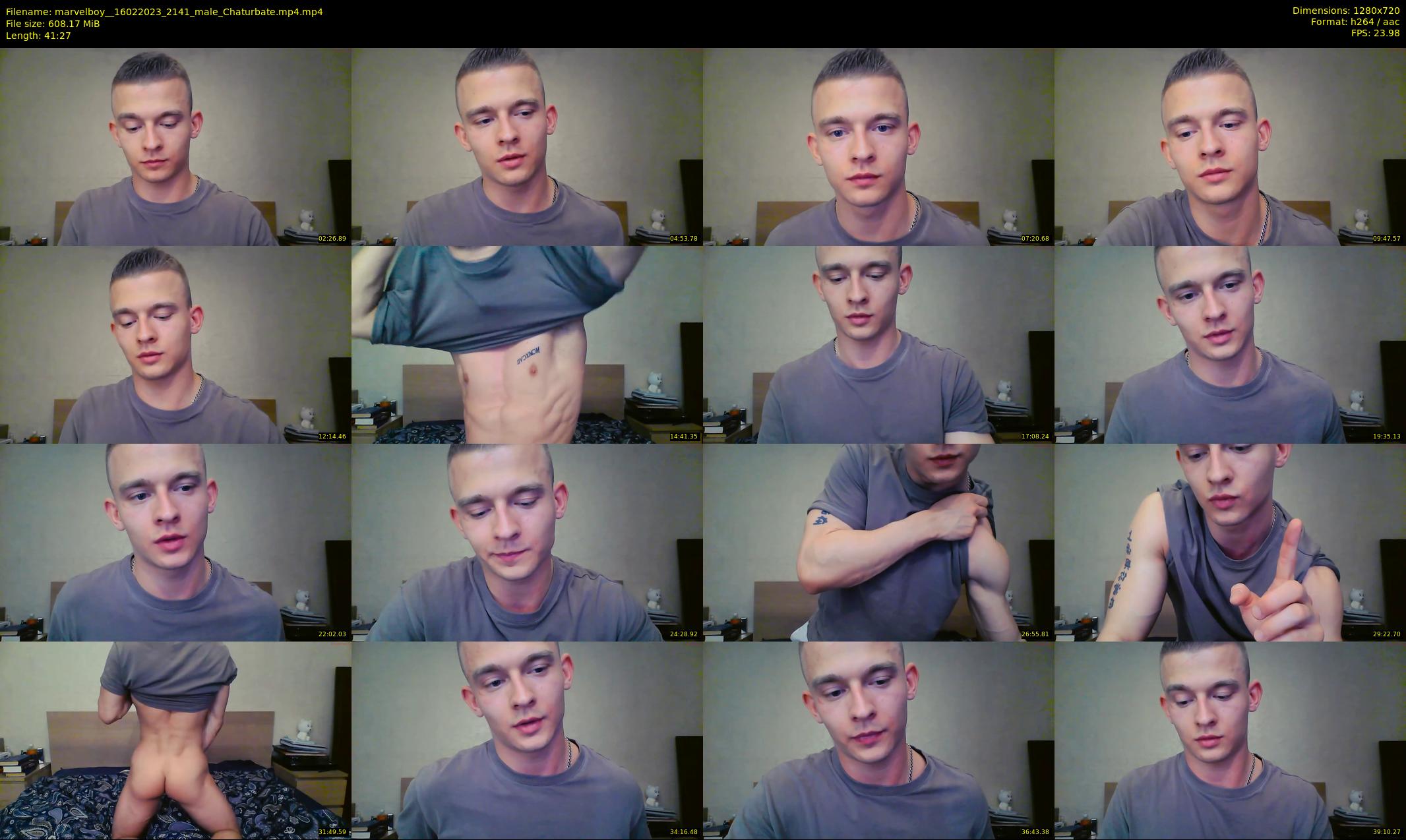 marvelboy_ — 42 minute Chaturbate male cam show recording, 720p, Feb 16, 2023