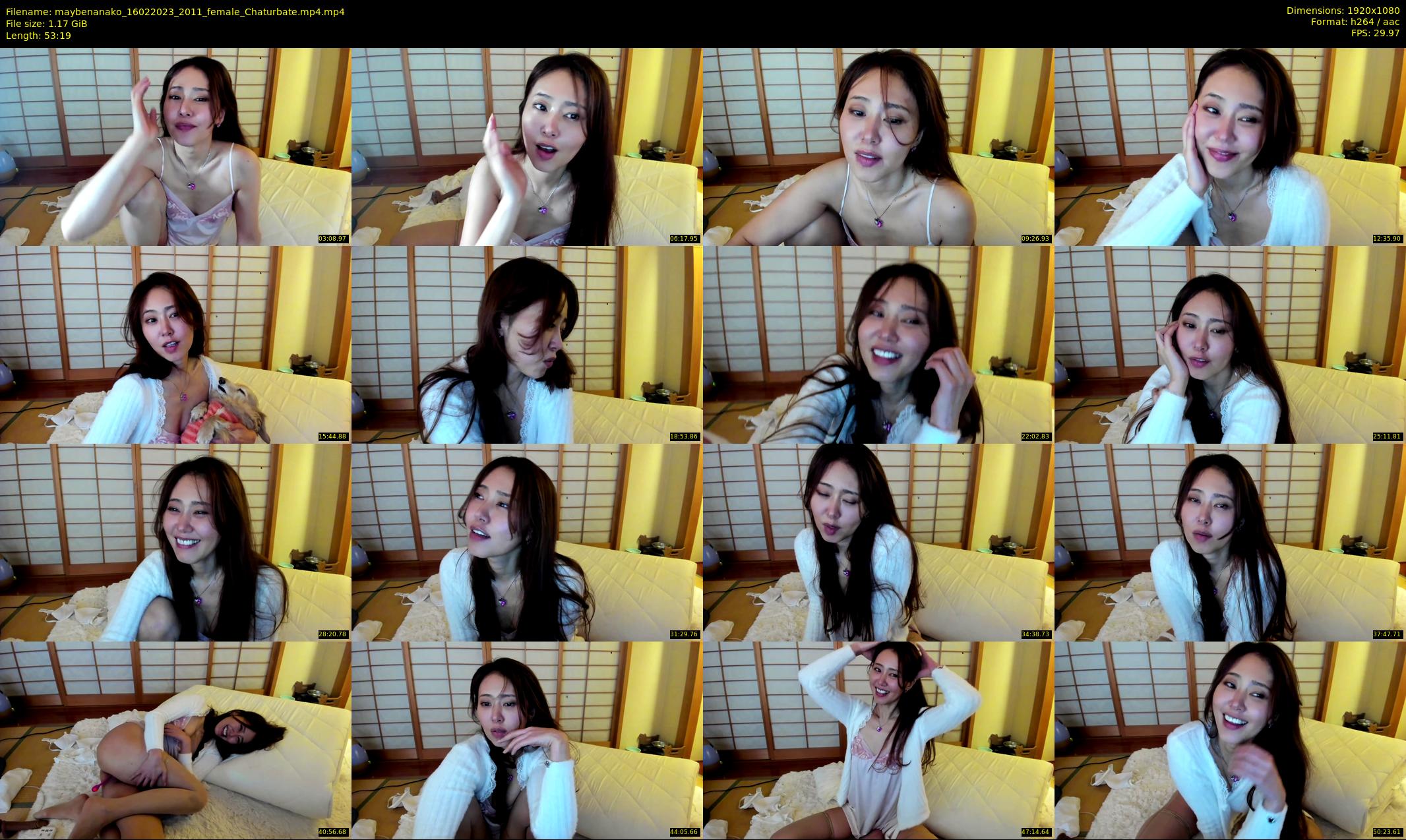maybenanako — 54 minute Chaturbate female cam show recording, 1080p, Feb 16, 2023