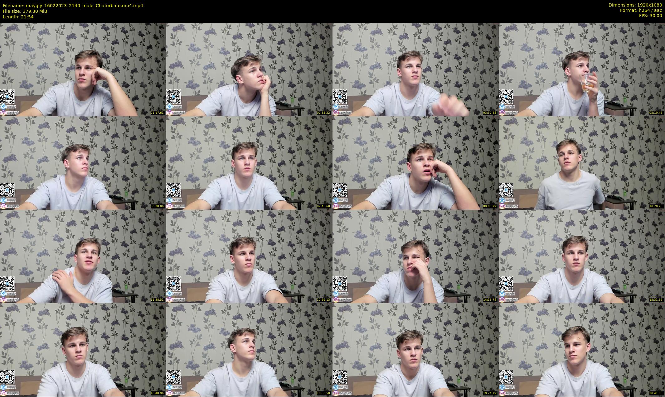maygly — 22 minute Chaturbate male cam show recording, 1080p, Feb 16, 2023
