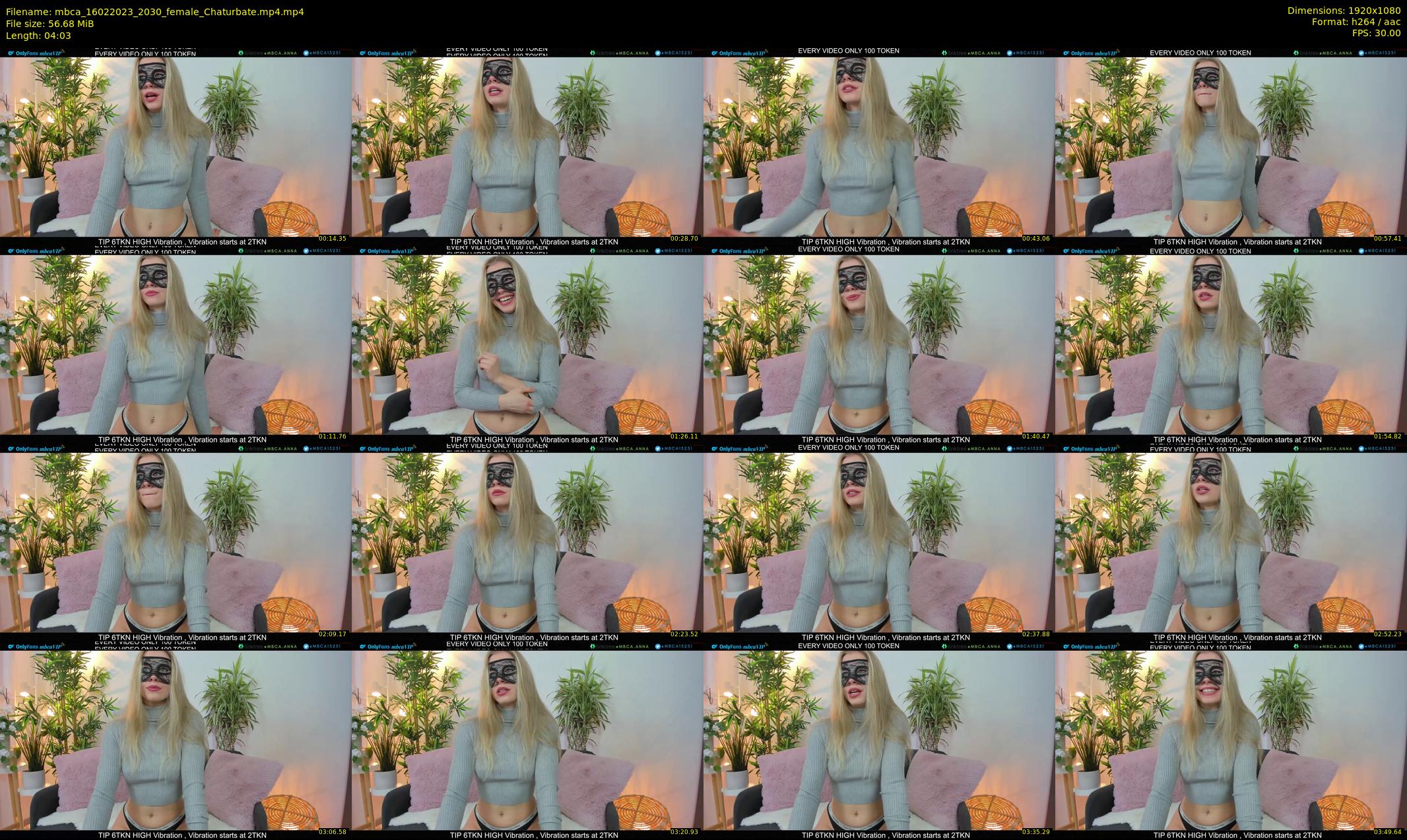 mbca — 5 minute Chaturbate couple cam show recording, 1080p, Feb 16, 2023