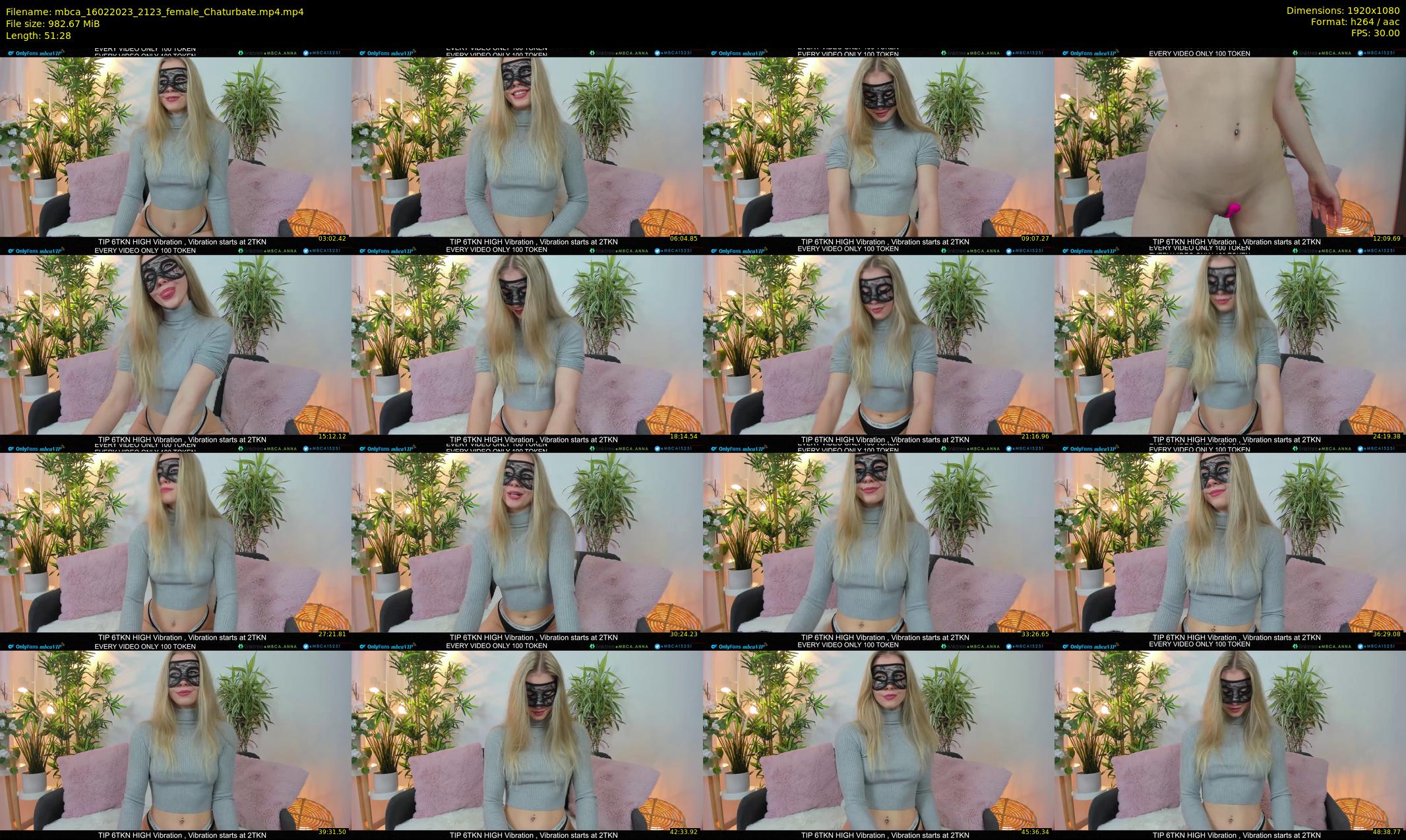mbca — 52 minute Chaturbate couple cam show recording, 1080p, Feb 16, 2023