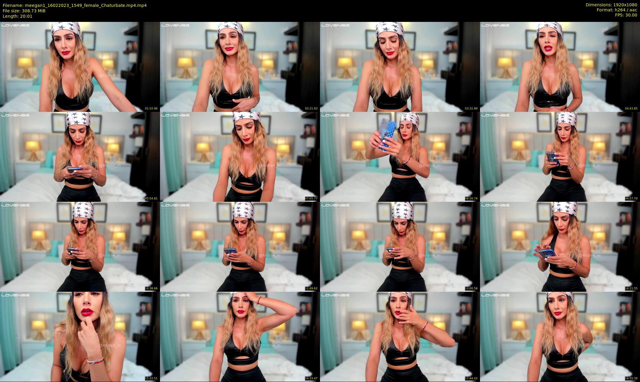 meegan1 — 21 minute Chaturbate female cam show recording, 1080p, Feb 16, 2023