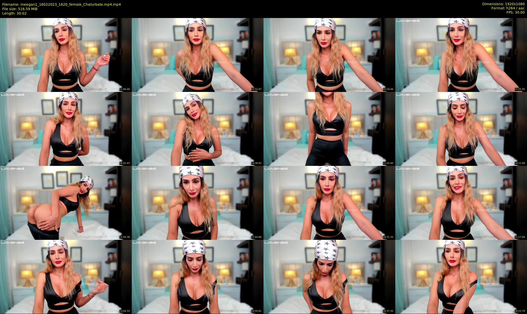 meegan1 — 31 minute Chaturbate female cam show recording, 1080p, Feb 16, 2023