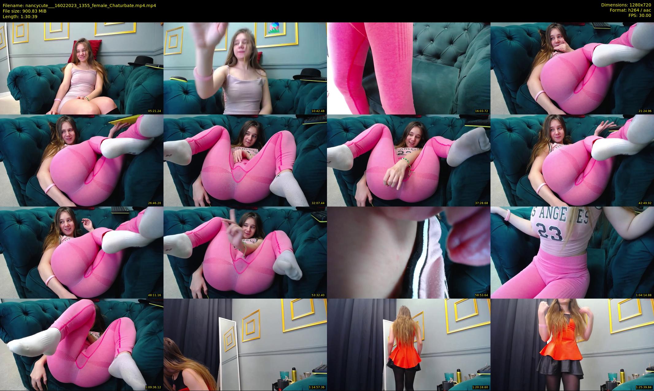 nancycute__ — 91 minute Chaturbate female cam show recording, 720p, Feb 16, 2023