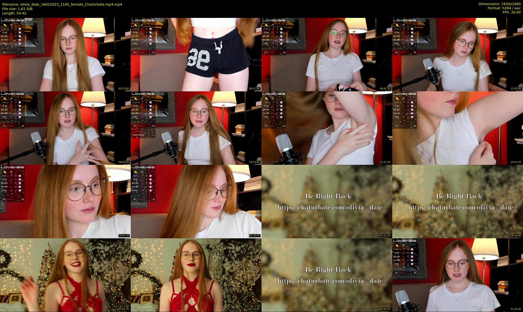olivia_date — 55 minute Chaturbate female cam show recording, 1080p, Feb 16, 2023