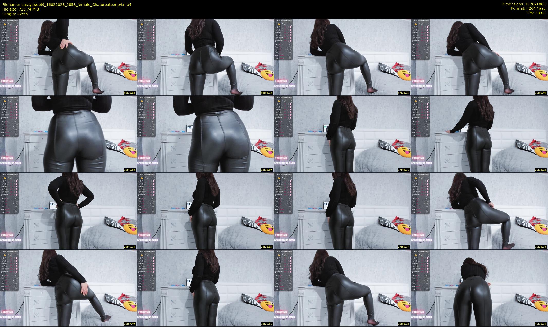 pussysweet9 — 43 minute Chaturbate female cam show recording, 1080p, Feb 16, 2023