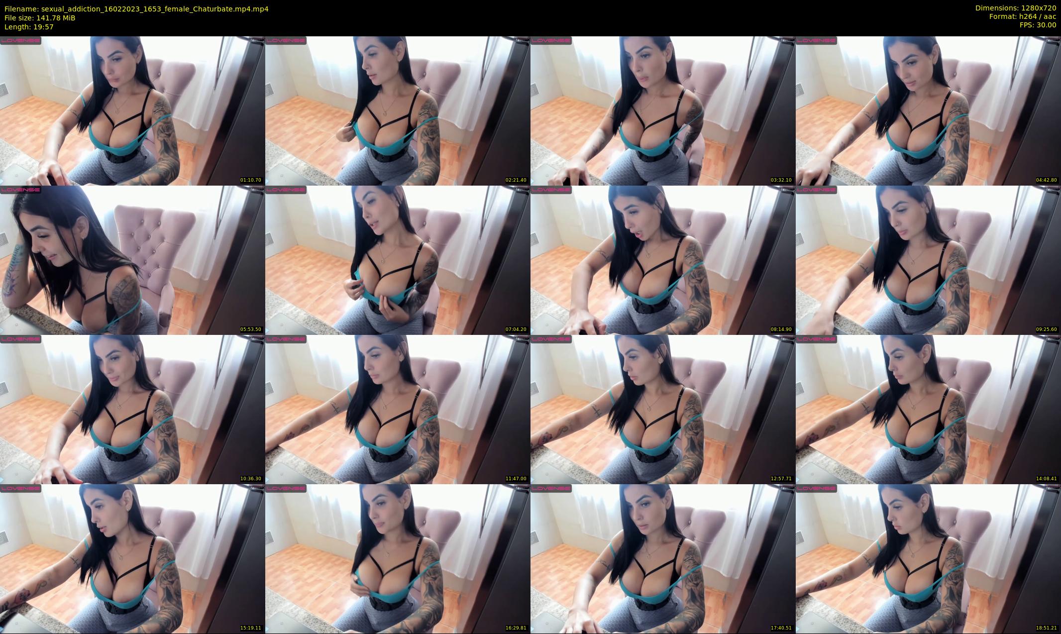 sexual_addiction — 20 minute Chaturbate couple cam show recording, 720p, Feb 16, 2023