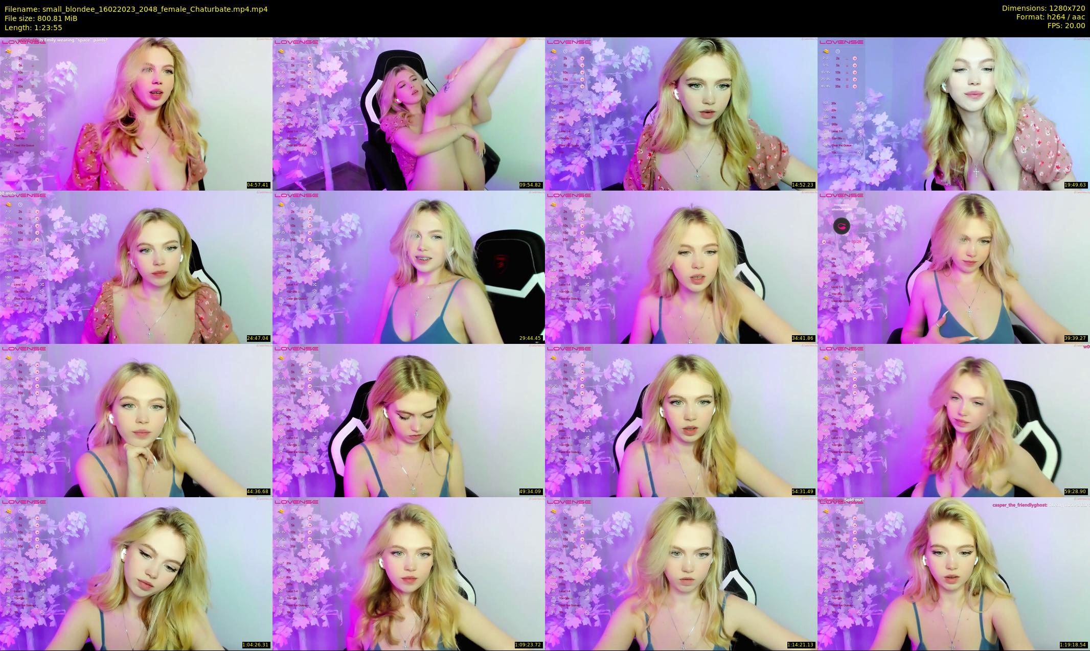 small_blondee — 84 minute Chaturbate female cam show recording, 720p, Feb 16, 2023