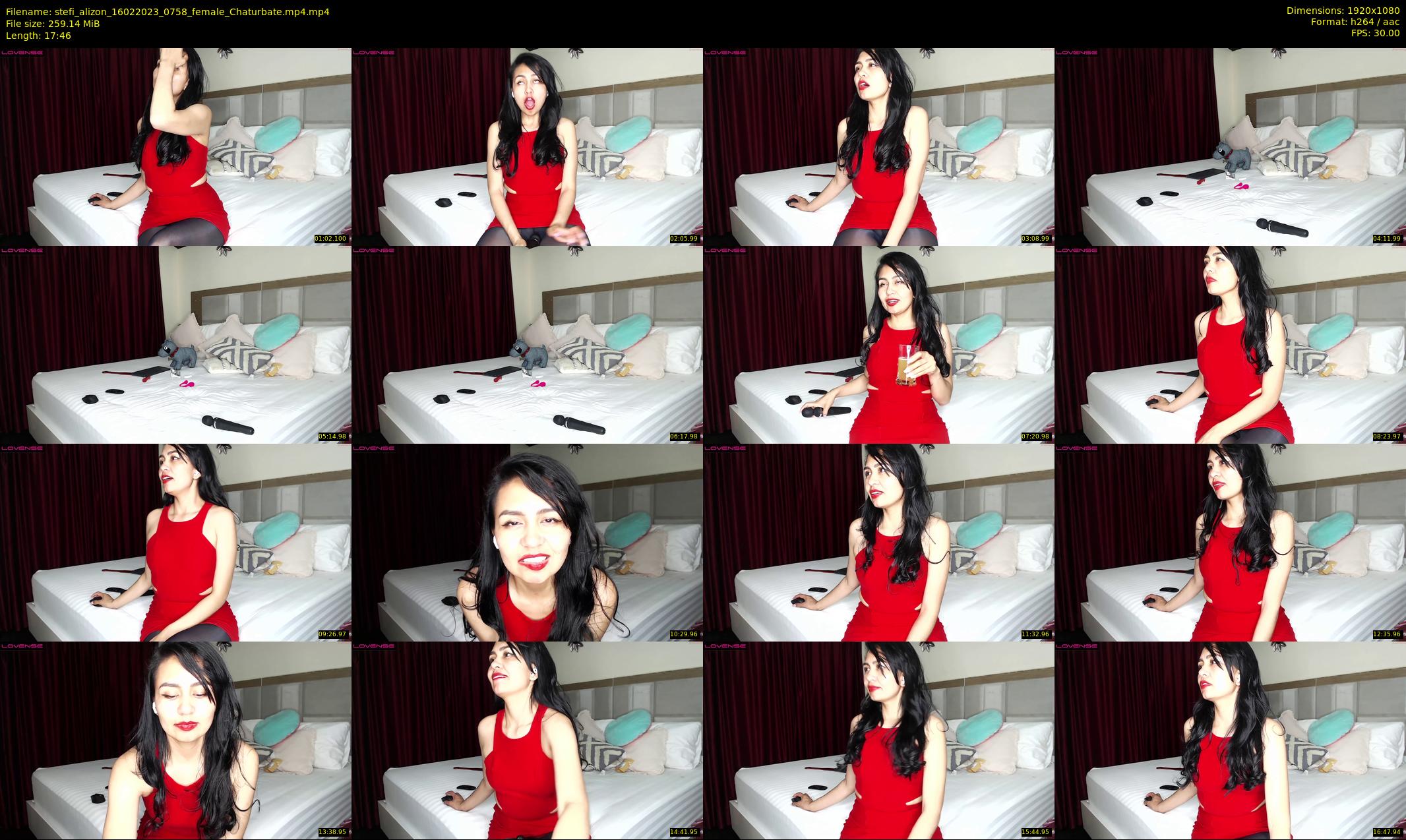 stefi_alizon — 18 minute Chaturbate female cam show recording, 1080p, Feb 16, 2023