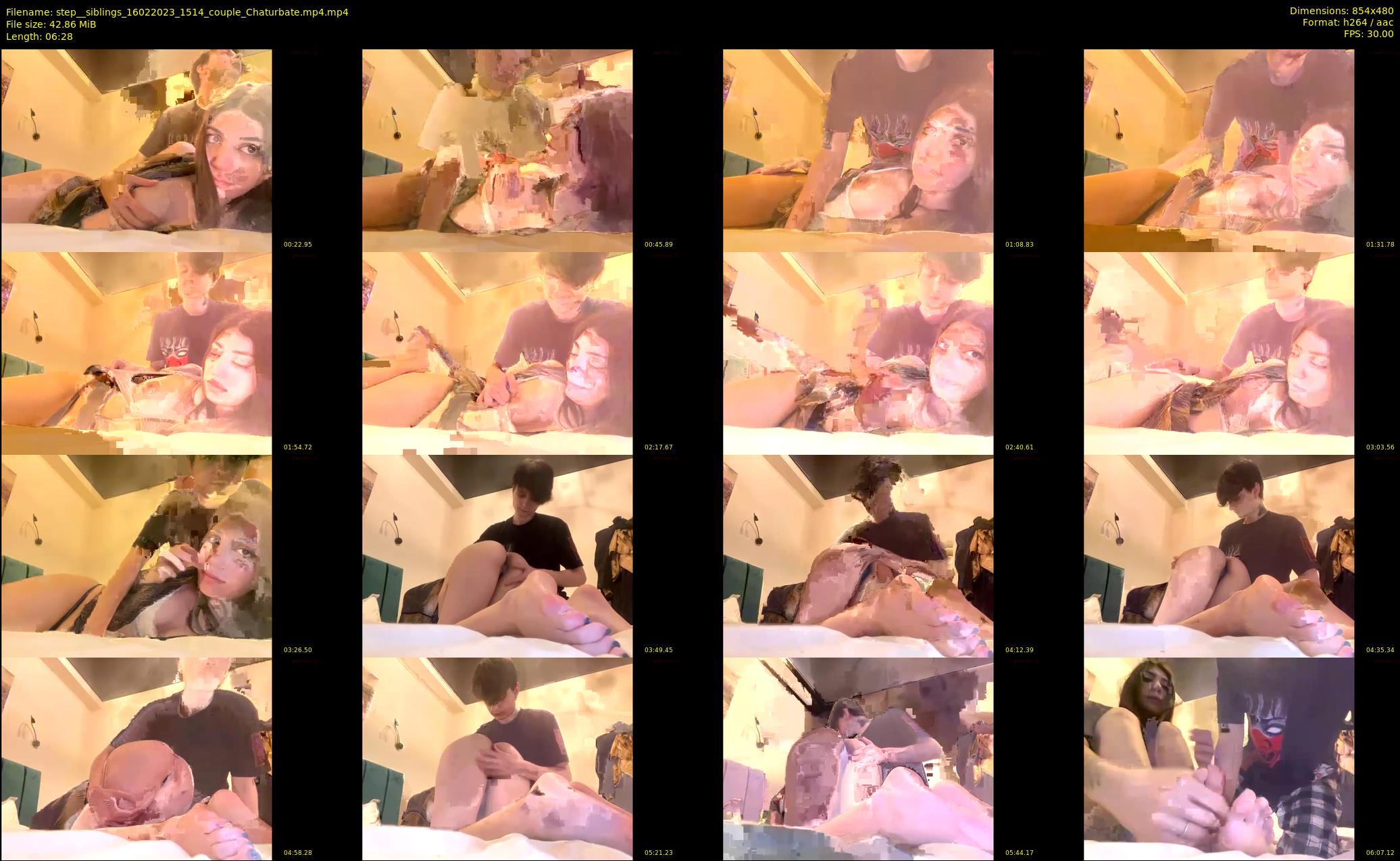 step__siblings — 7 minute Chaturbate couple cam show recording, 480p, Feb 16, 2023