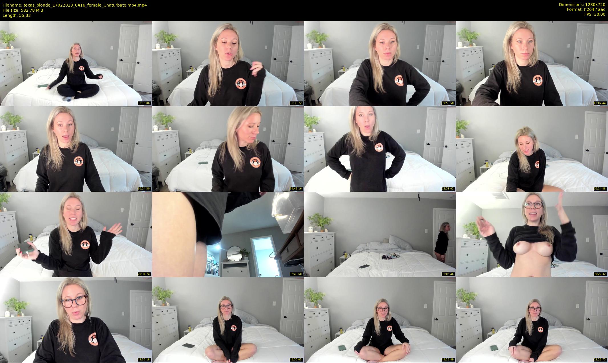 texas_blonde — 56 minute Chaturbate female cam show recording, 720p, Feb 17, 2023