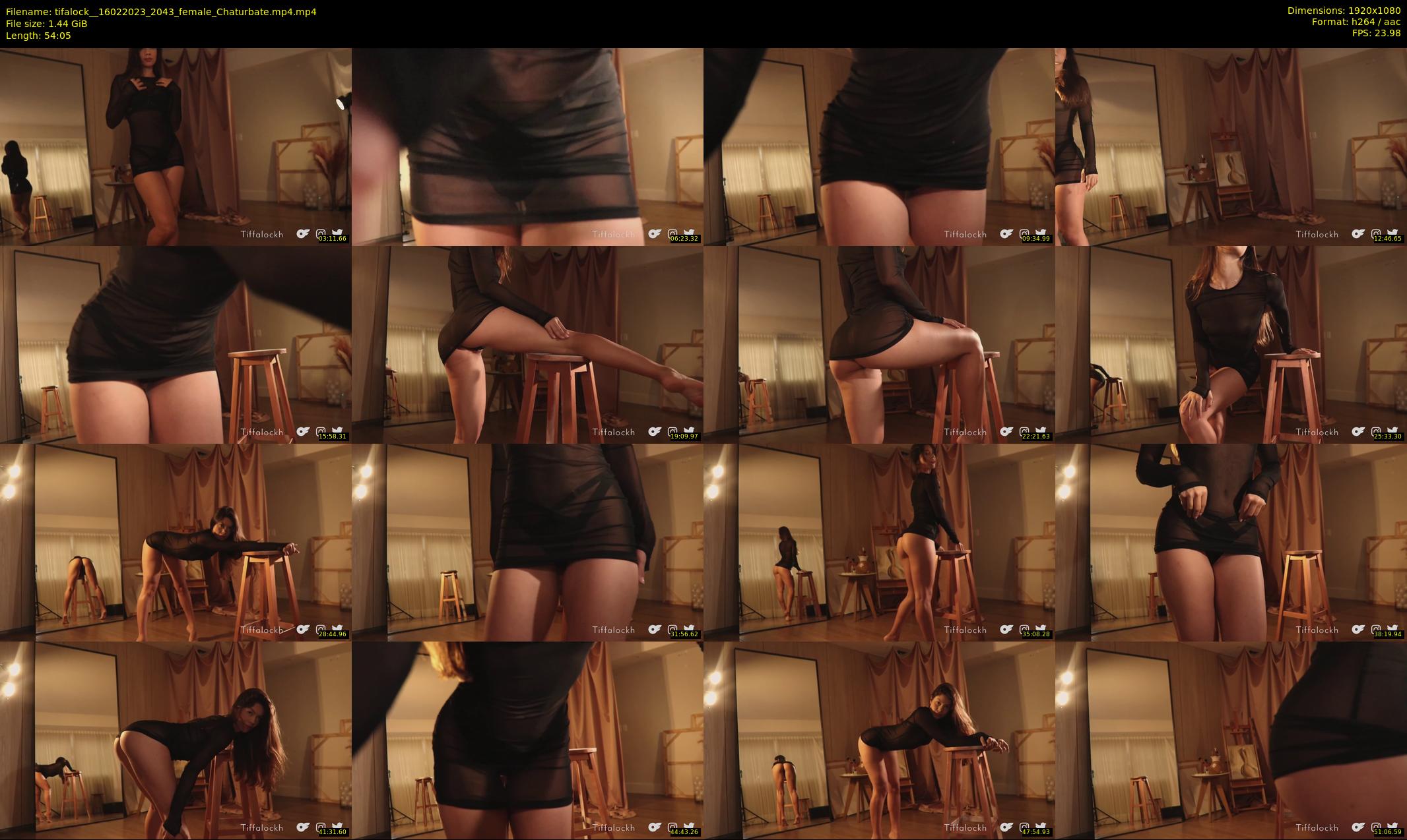 tifalock_ — 55 minute Chaturbate female cam show recording, 1080p, Feb 16, 2023