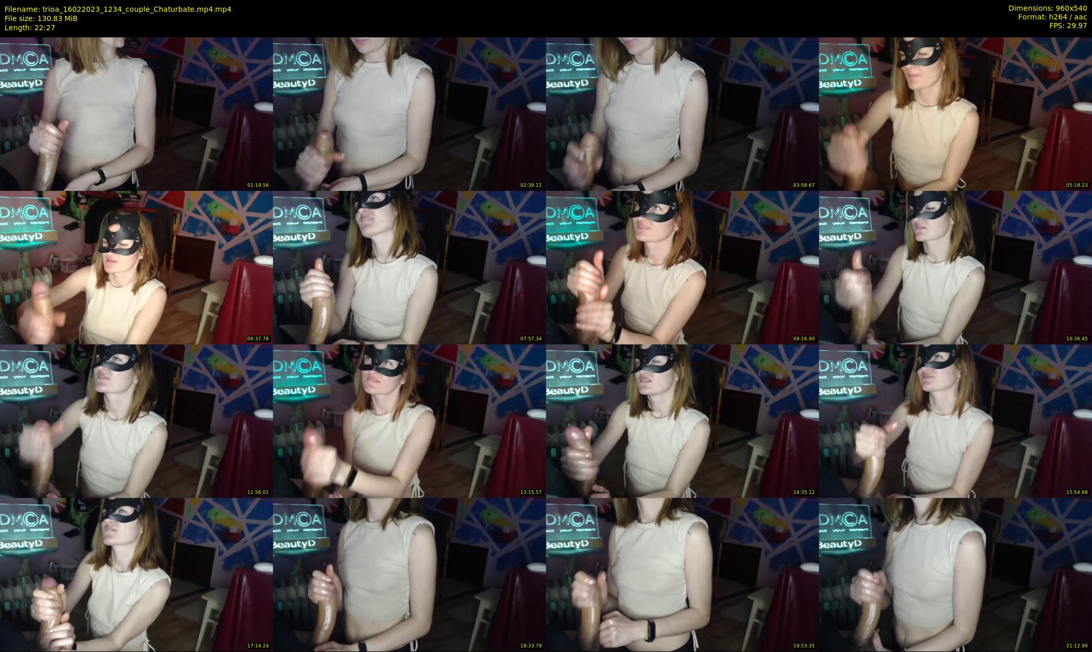 trioa — 23 minute Chaturbate couple cam show recording, 480p, Feb 16, 2023