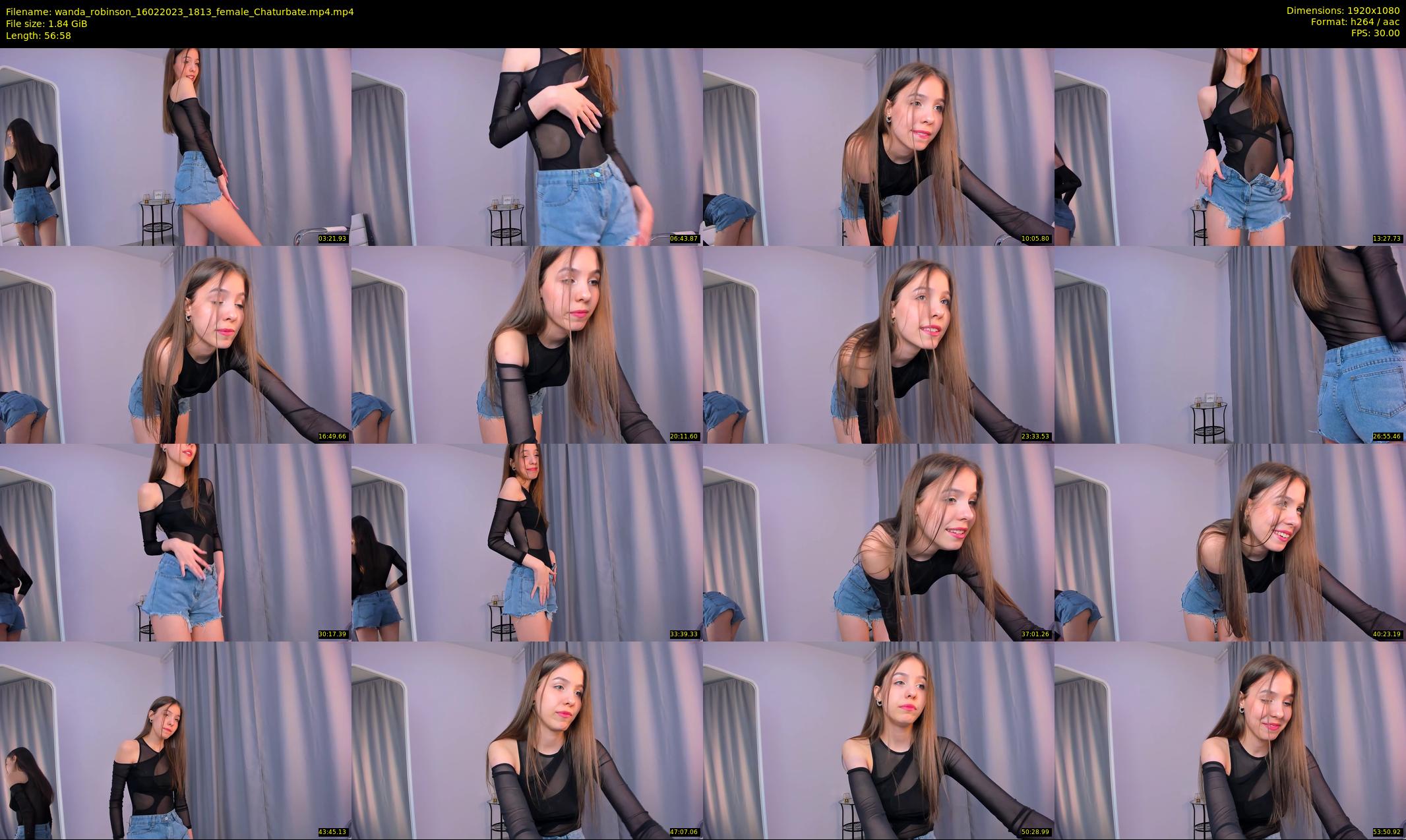 wanda_robinson — 57 minute Chaturbate female cam show recording, 1080p, Feb 16, 2023
