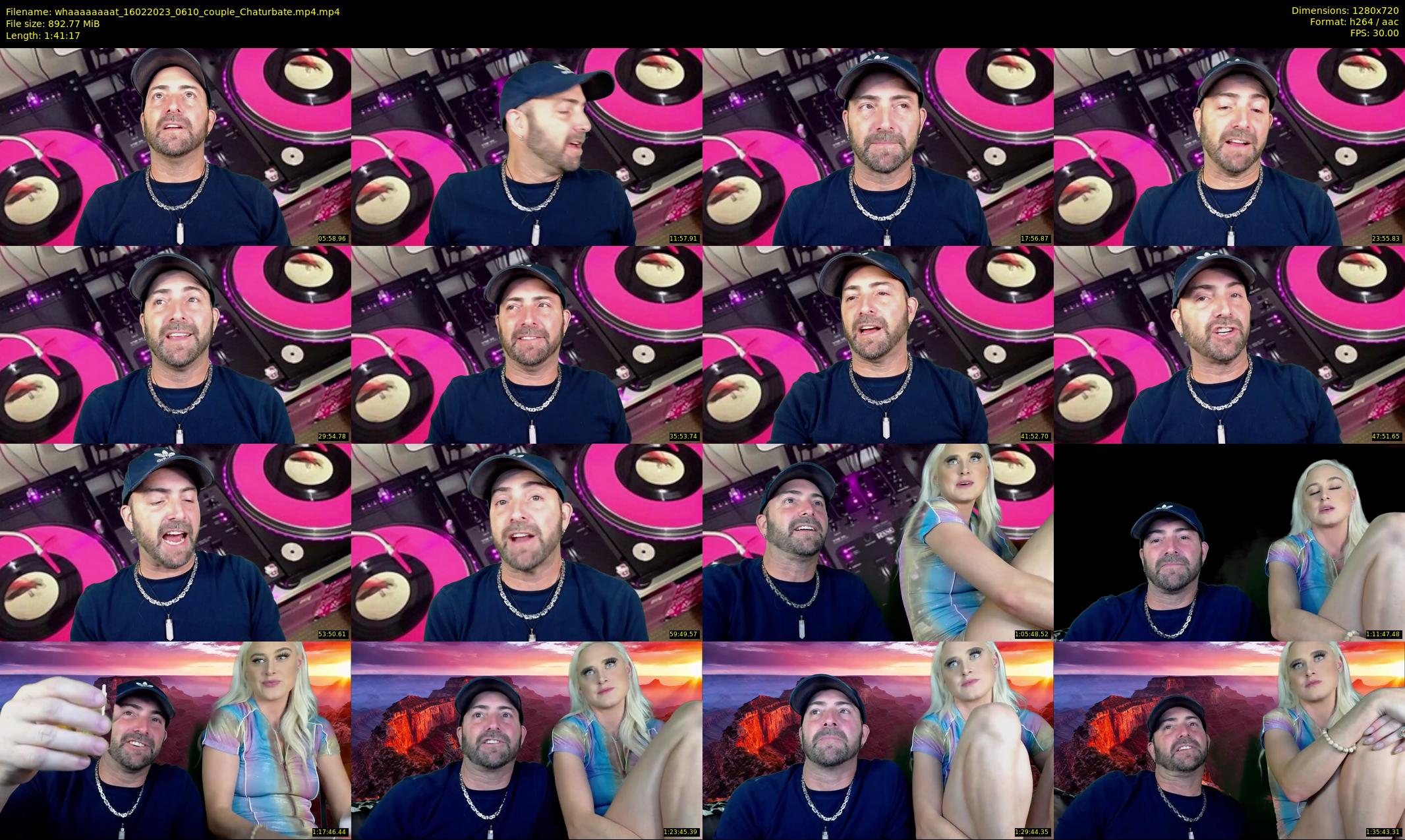 whaaaaaaaat — 102 minute Chaturbate couple cam show recording, 720p, Feb 16, 2023