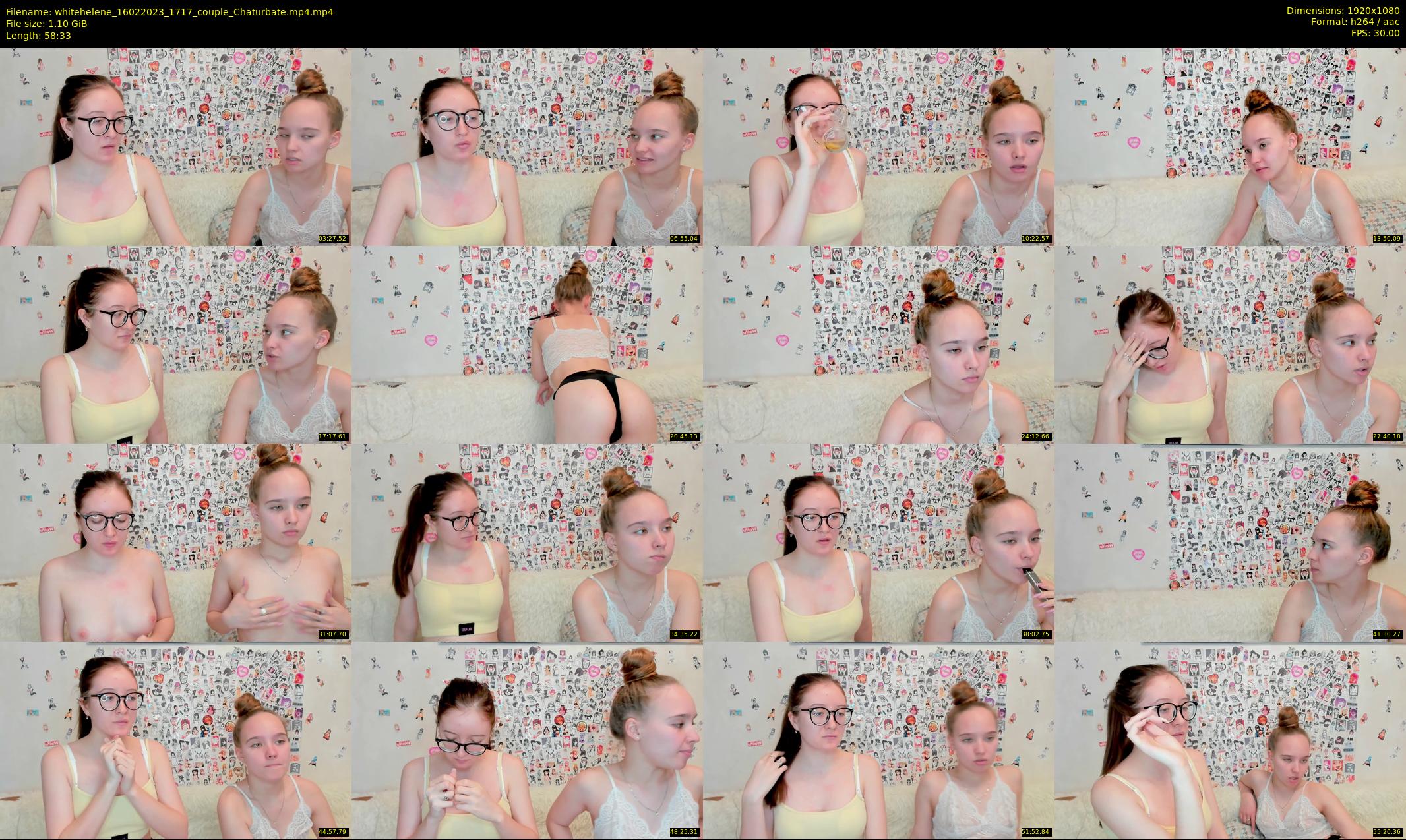 whitehelene — 59 minute Chaturbate female cam show recording, 1080p, Feb 16, 2023