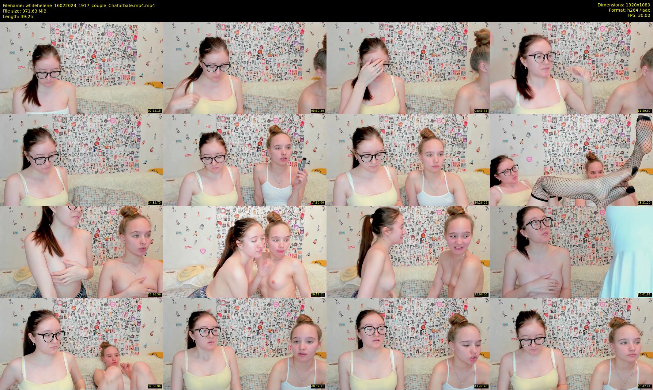 whitehelene — 50 minute Chaturbate female cam show recording, 1080p, Feb 16, 2023