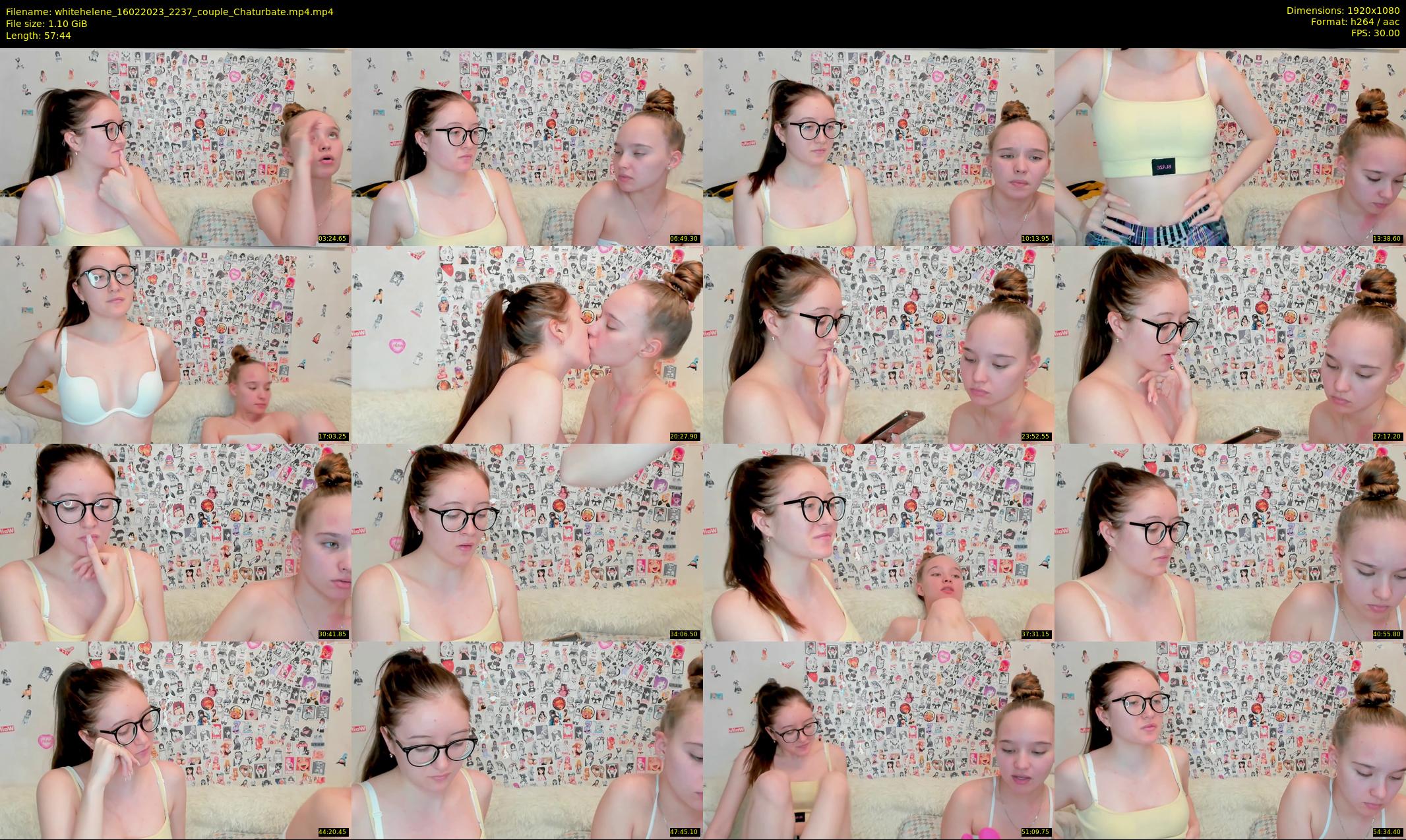 whitehelene — 58 minute Chaturbate female cam show recording, 1080p, Feb 16, 2023