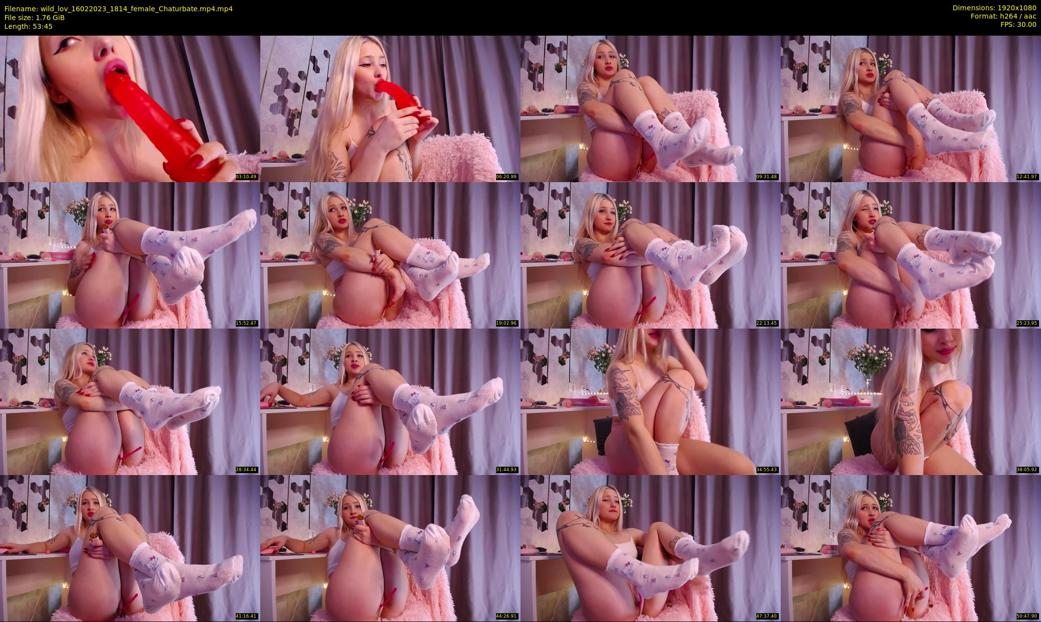 wild_lov — 54 minute Chaturbate female cam show recording, 1080p, Feb 16, 2023