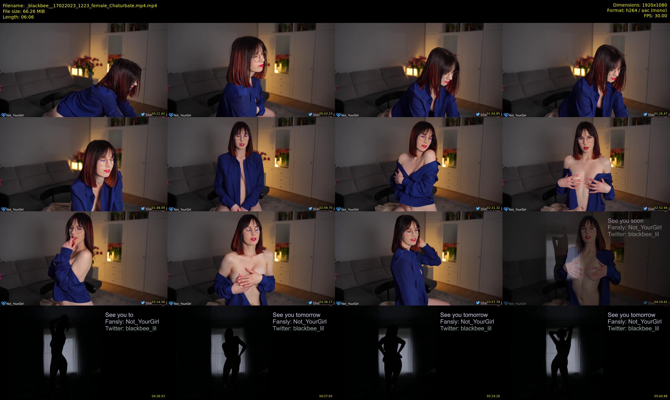_blackbee_ — 7 minute Chaturbate female cam show recording, 1080p, Feb 17, 2023