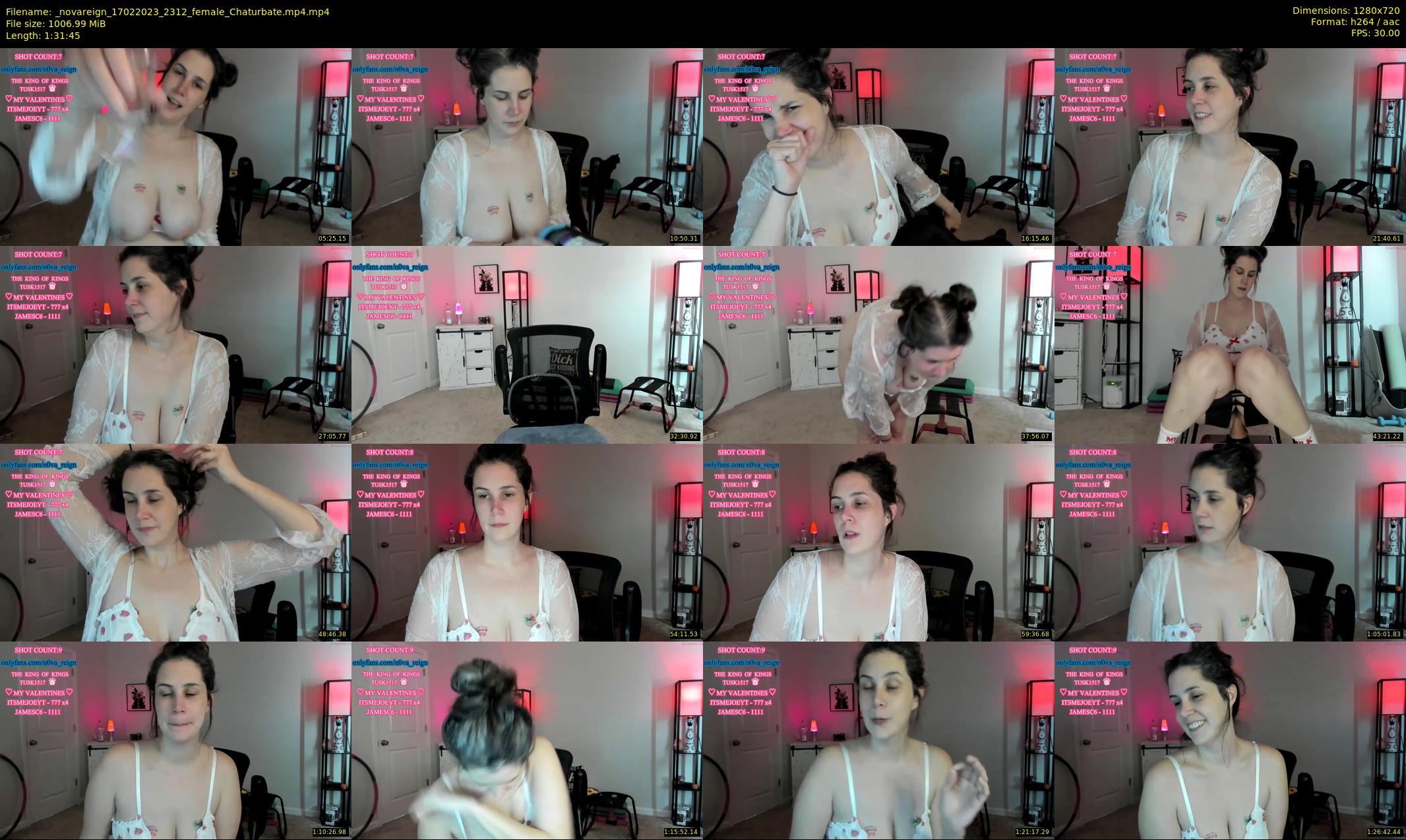 _novareign — 92 minute Chaturbate female cam show recording, 720p, Feb 17, 2023