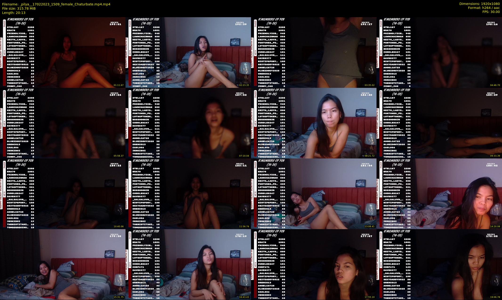 _pilya_ — 21 minute Chaturbate female cam show recording, 1080p, Feb 17, 2023