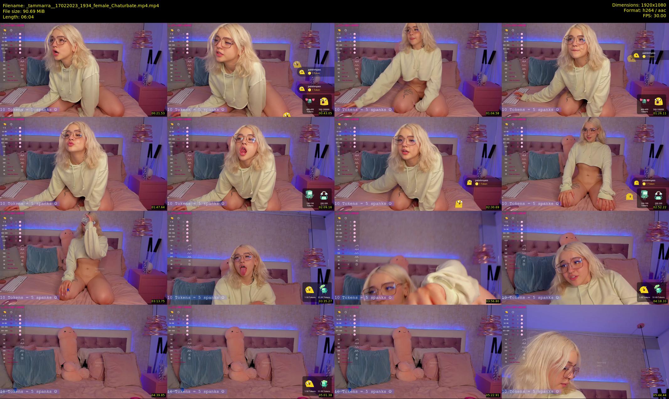 _tammarra_ — 7 minute Chaturbate female cam show recording, 1080p, Feb 17, 2023