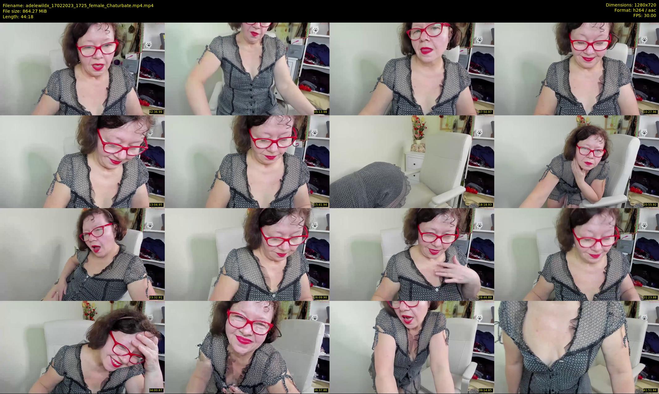 adelewildx — 45 minute Chaturbate female cam show recording, 720p, Feb 17, 2023
