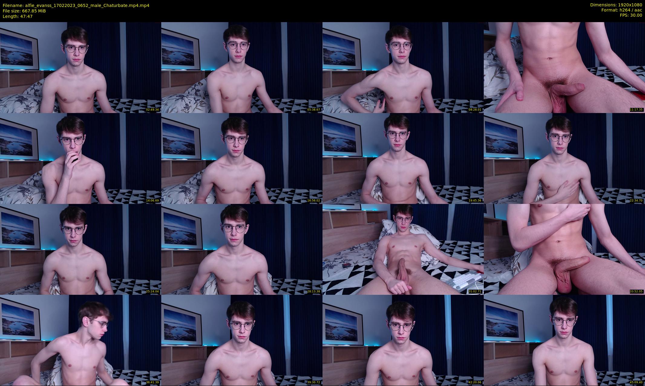 alfie_evanss — 48 minute Chaturbate male cam show recording, 1080p, Feb 17, 2023