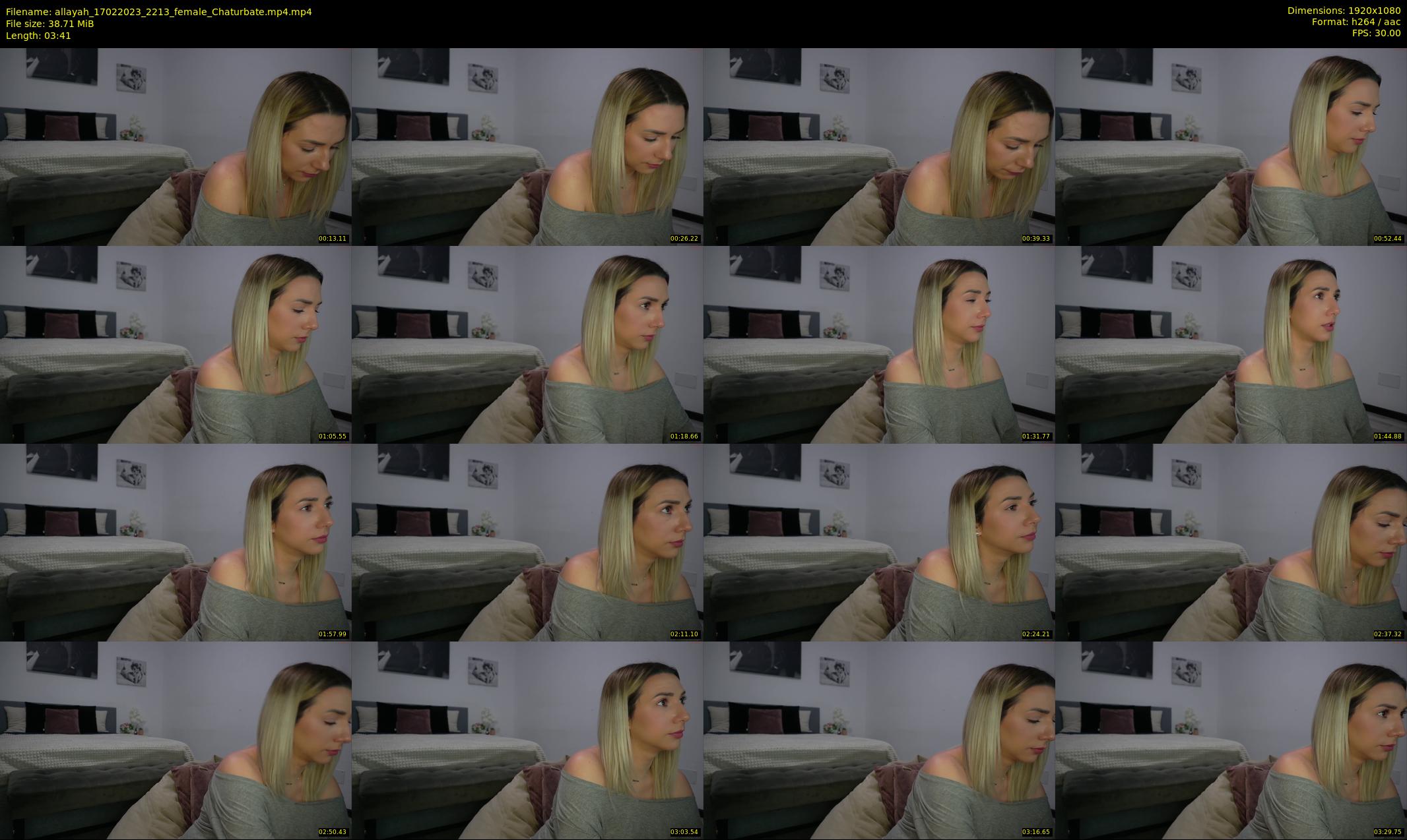 allayah — 4 minute Chaturbate female cam show recording, 1080p, Feb 17, 2023