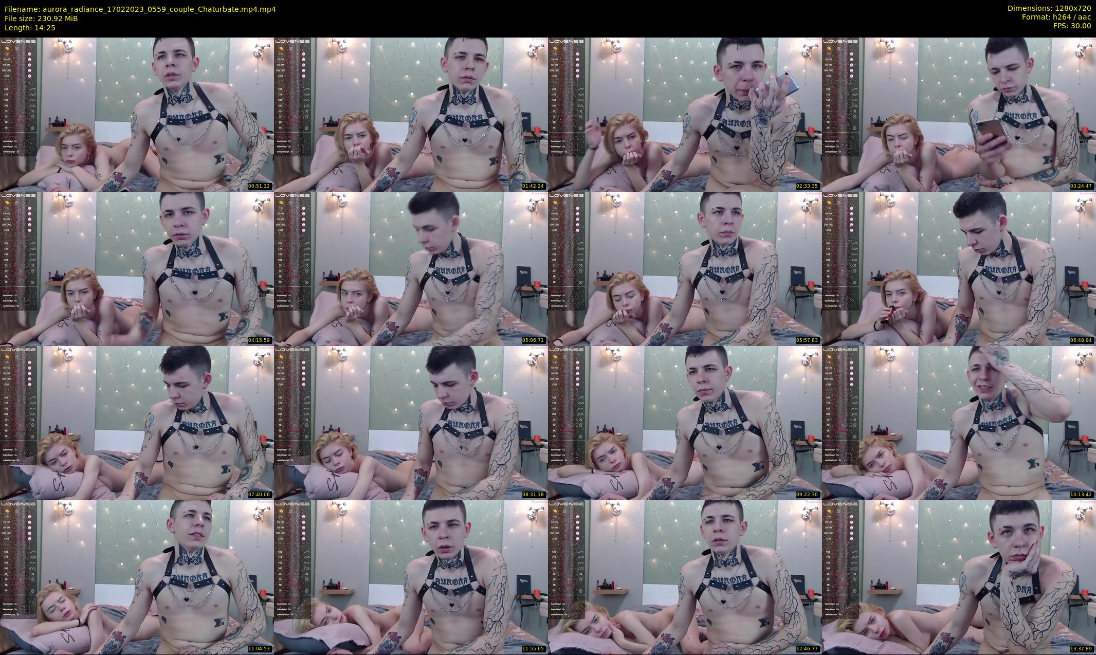 aurora_radiance — 15 minute Chaturbate couple cam show recording, 720p, Feb 17, 2023