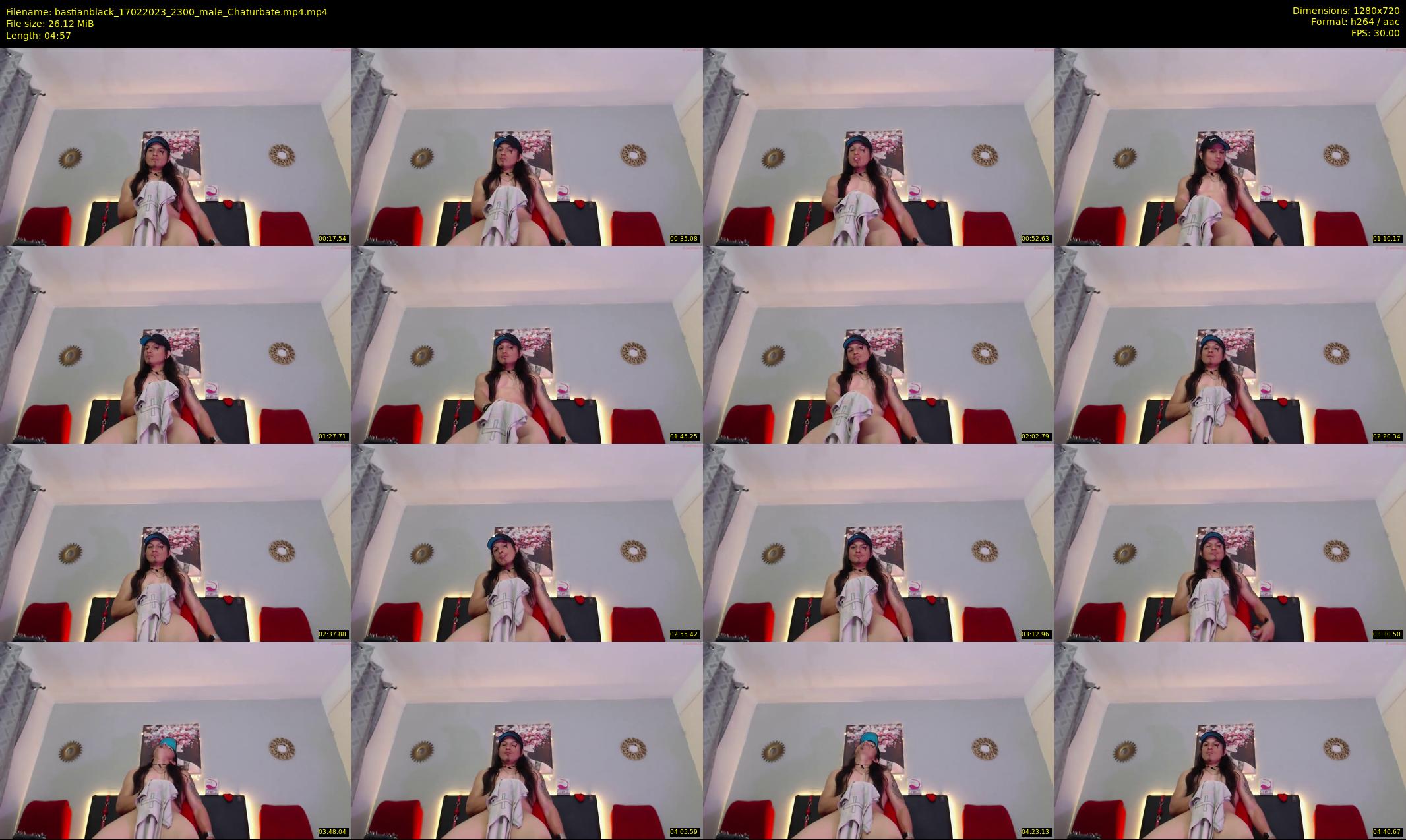 bastianblack — 5 minute Chaturbate male cam show recording, 720p, Feb 17, 2023