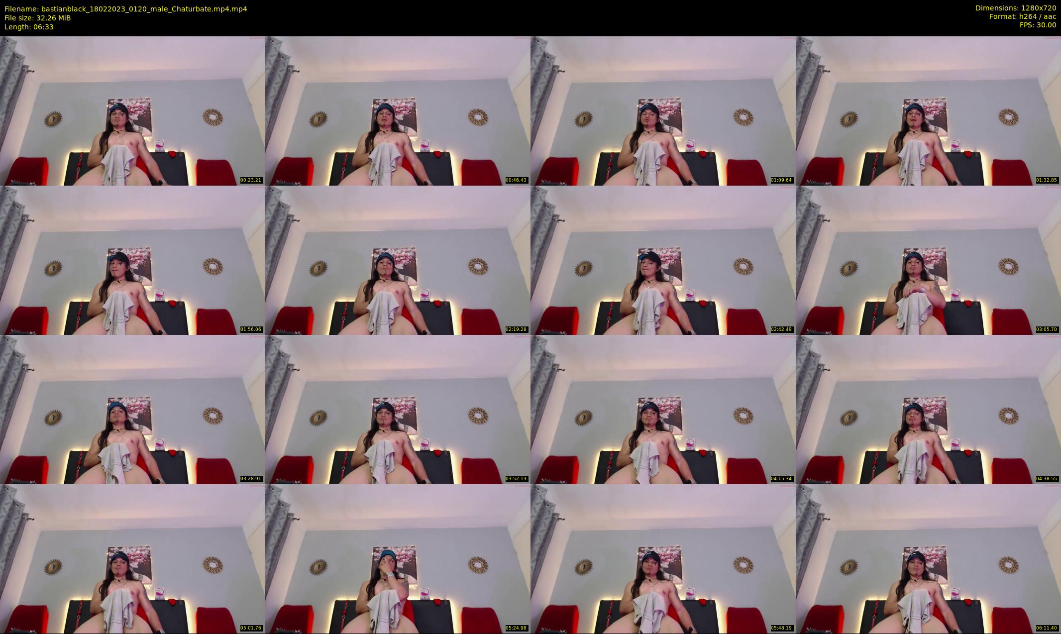 bastianblack — 7 minute Chaturbate male cam show recording, 720p, Feb 18, 2023