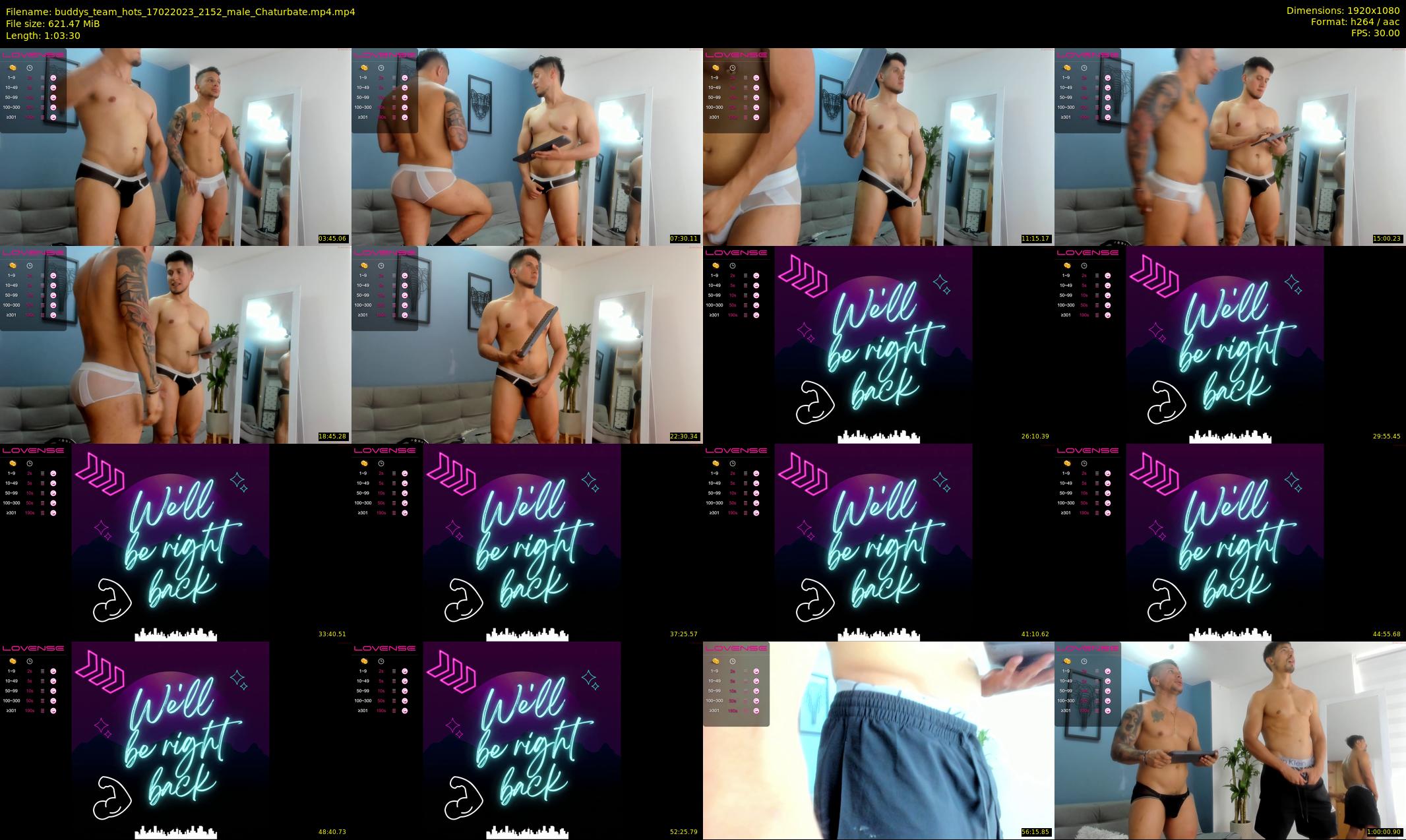 buddys_team_hots — 64 minute Chaturbate couple cam show recording, 1080p, Feb 17, 2023