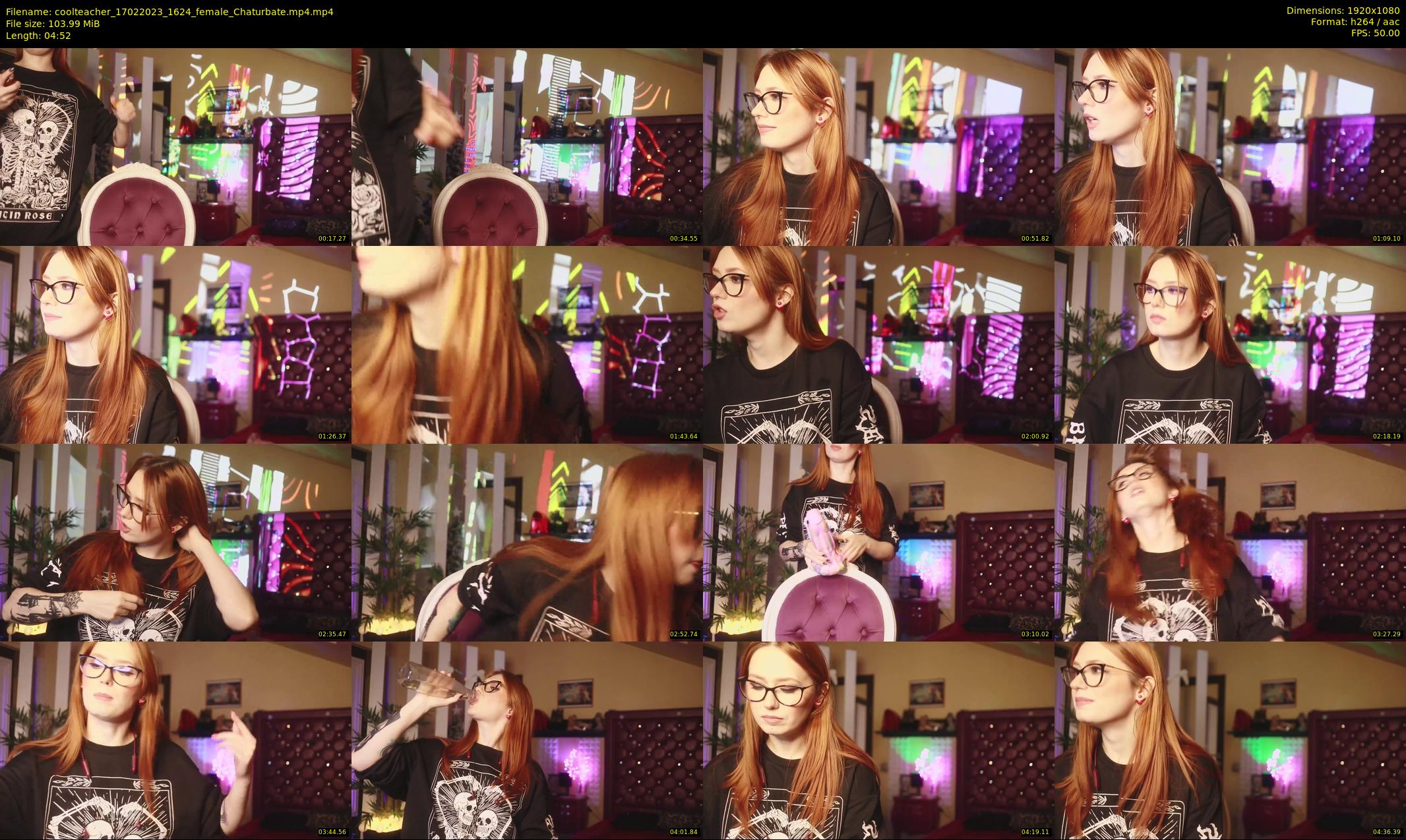 coolteacher — 5 minute Chaturbate female cam show recording, 1080p, Feb 17, 2023