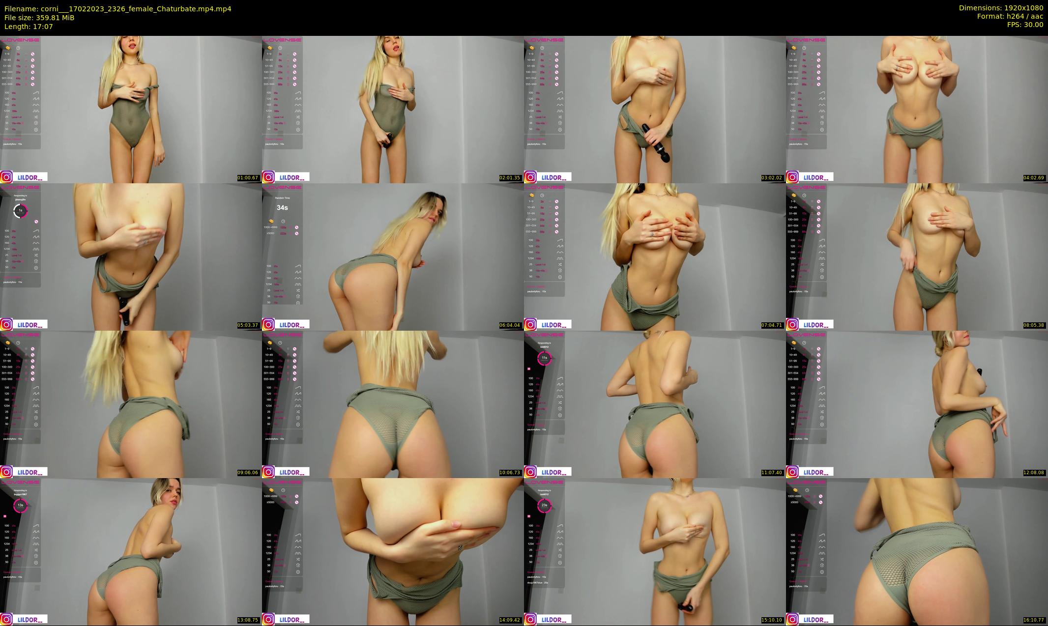 corni__ — 18 minute Chaturbate female cam show recording, 1080p, Feb 17, 2023