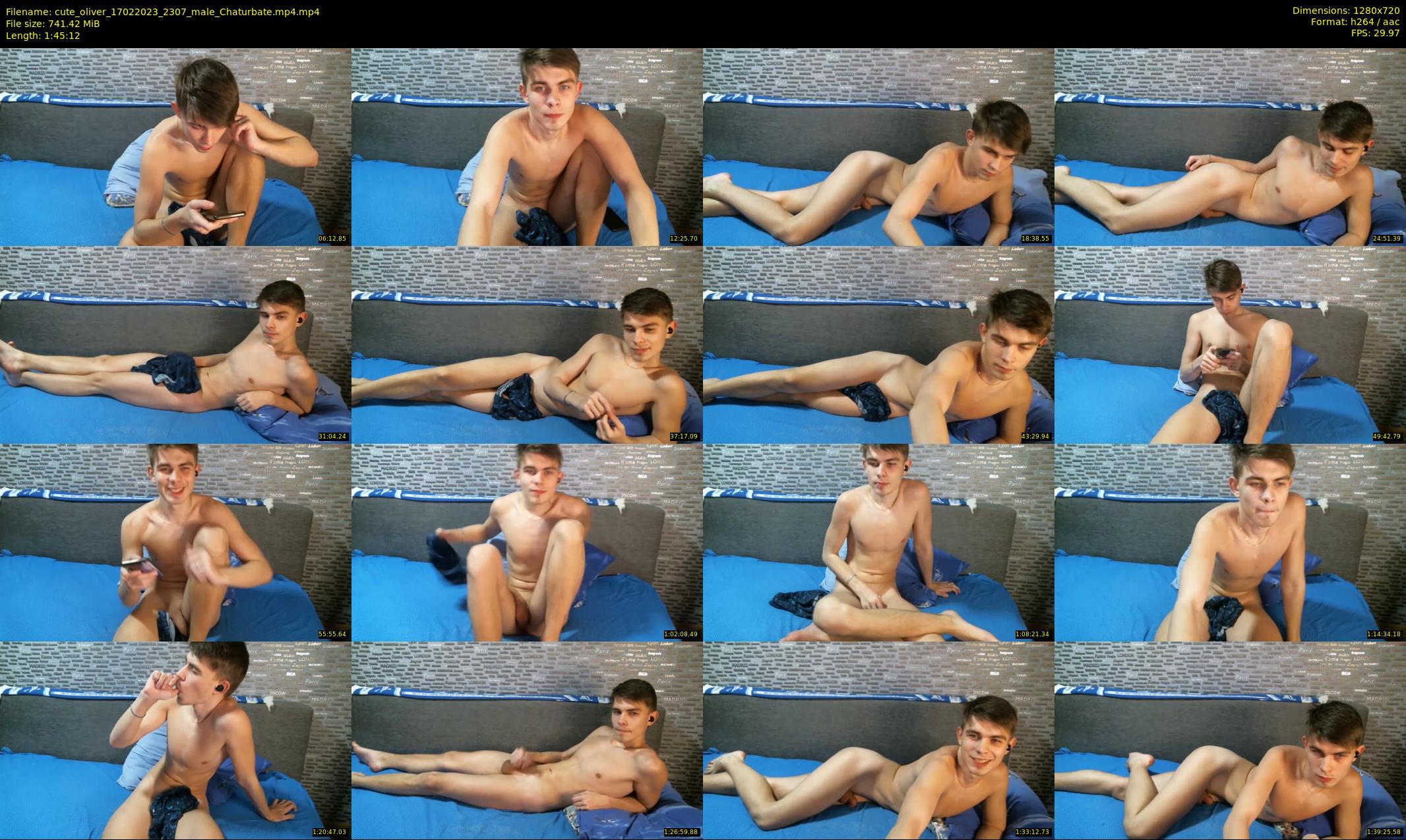 cute_oliver — 106 minute Chaturbate male cam show recording, 720p, Feb 17, 2023