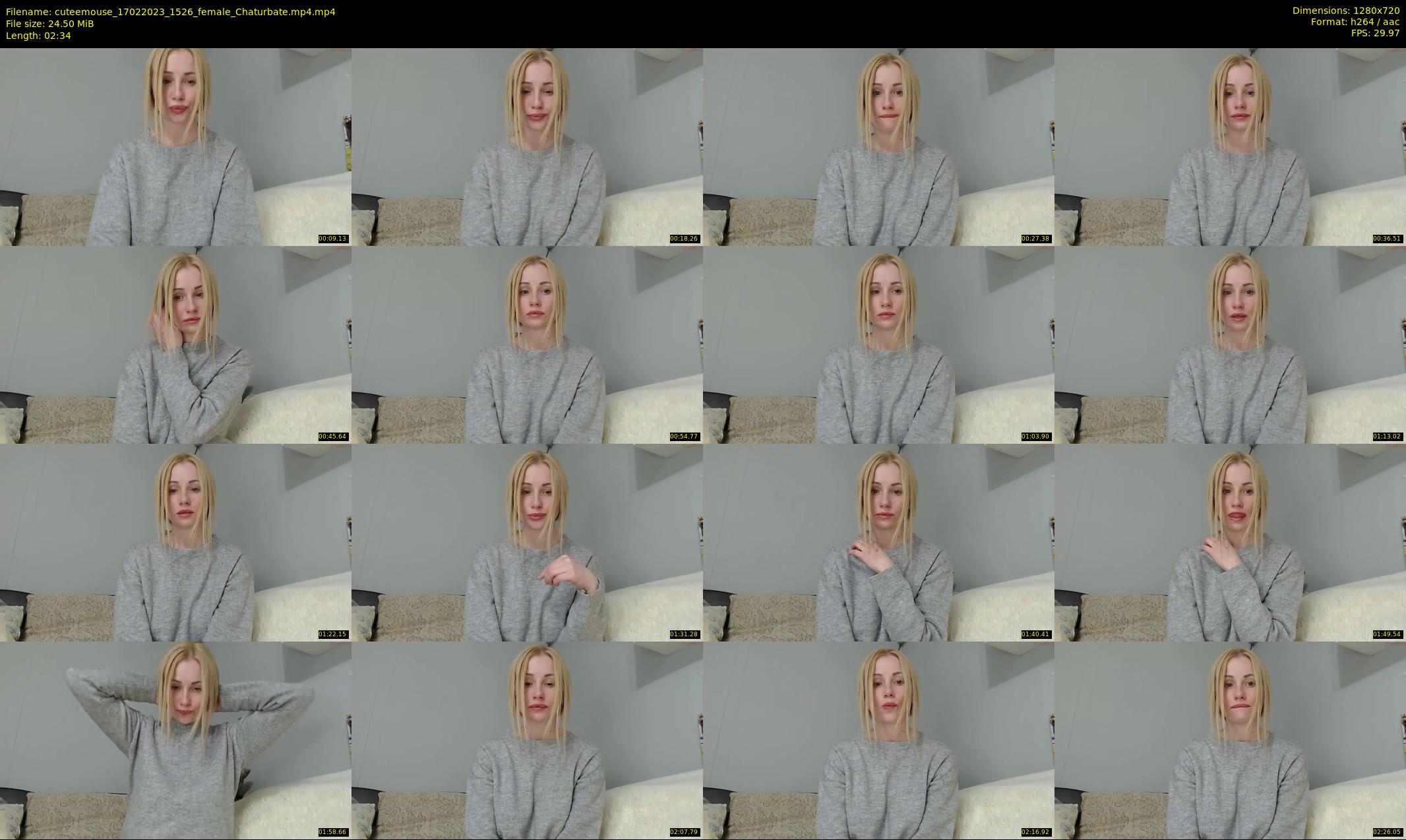 cuteemouse — 3 minute Chaturbate female cam show recording, 720p, Feb 17, 2023