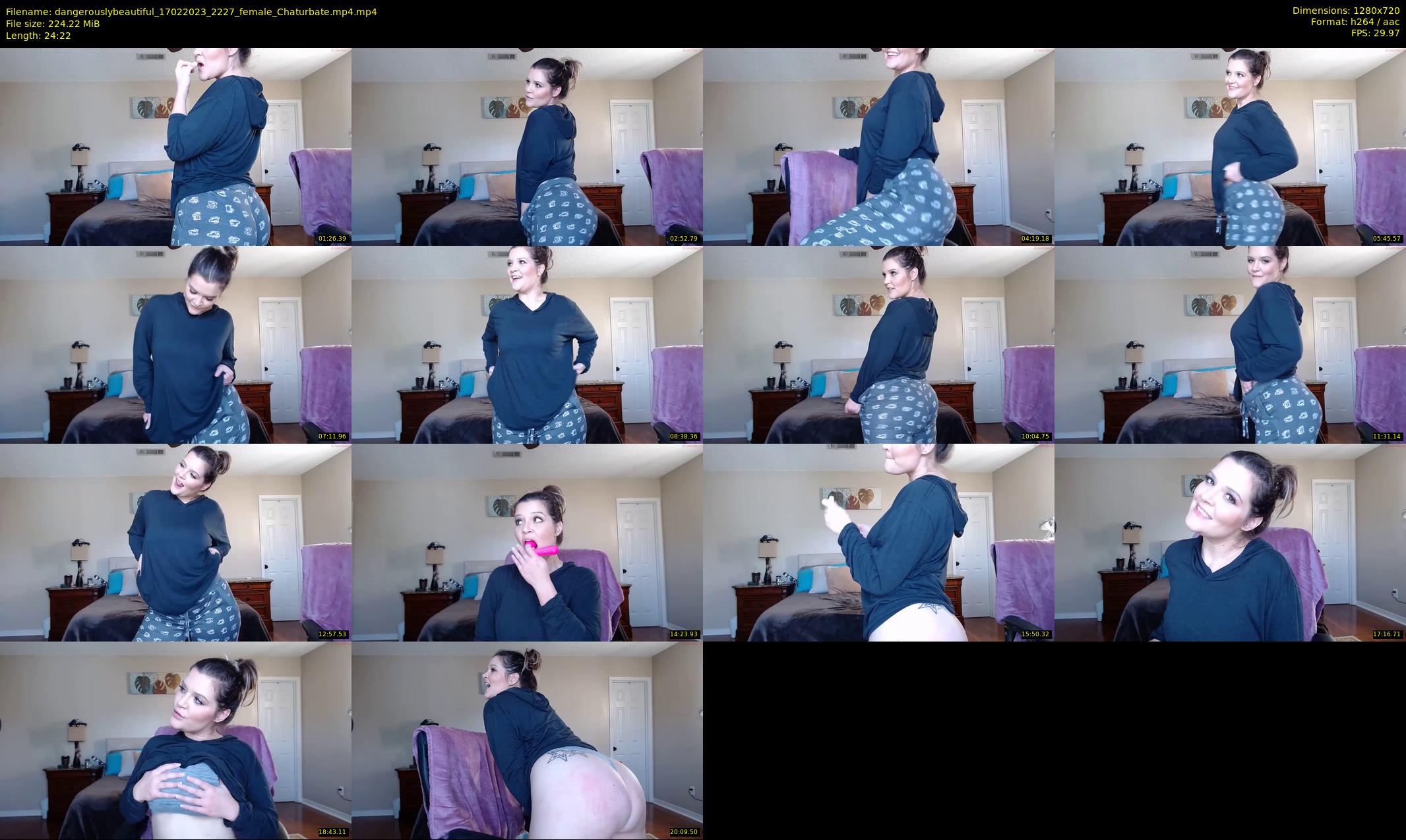 dangerouslybeautiful — 25 minute Chaturbate female cam show recording, 720p, Feb 17, 2023