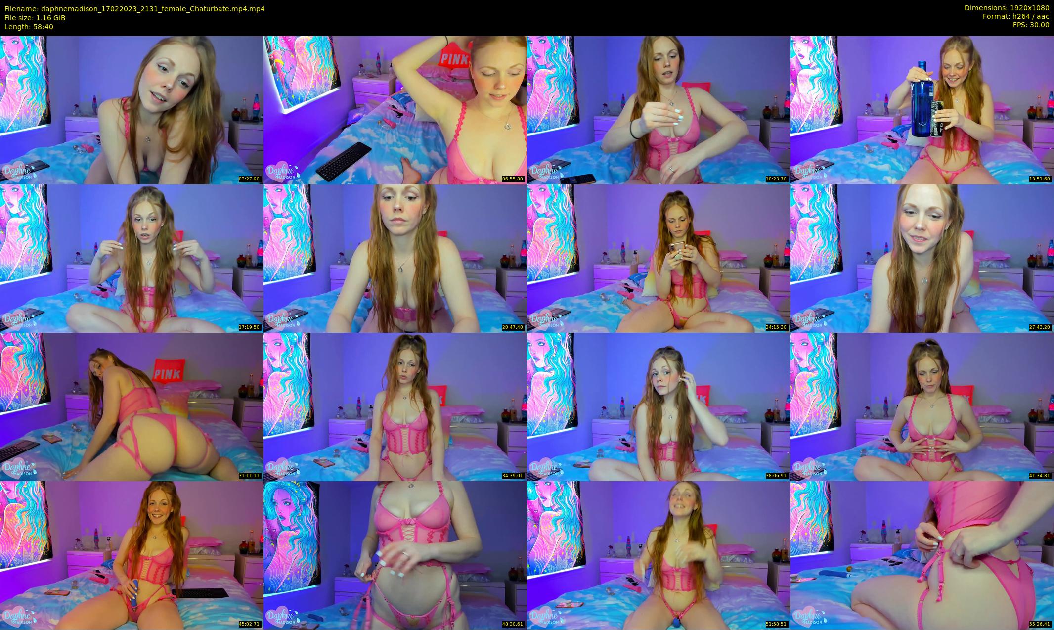 daphnemadison — 59 minute Chaturbate couple cam show recording, 1080p, Feb 17, 2023