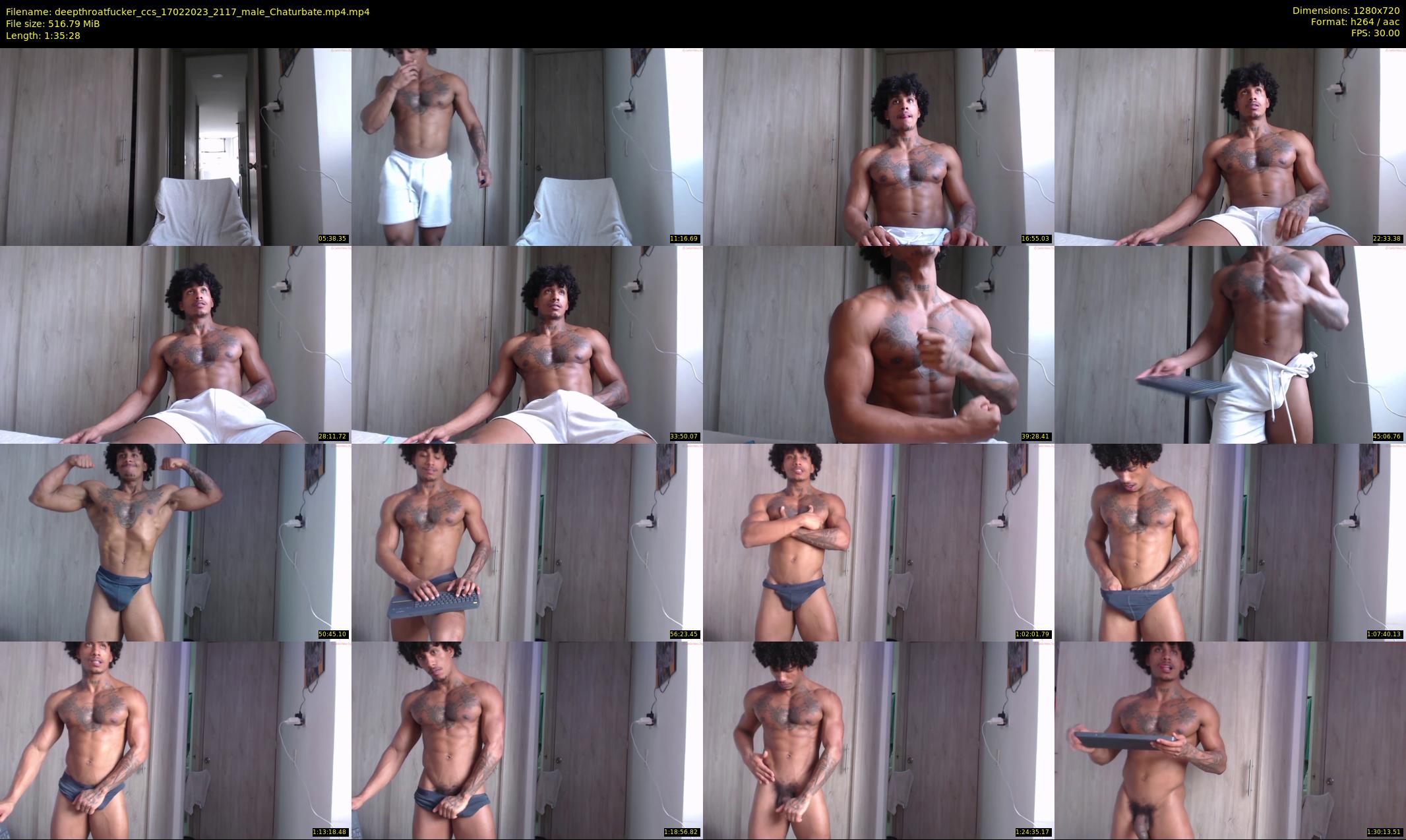 deepthroatfucker_ccs — 96 minute Chaturbate male cam show recording, 720p, Feb 17, 2023