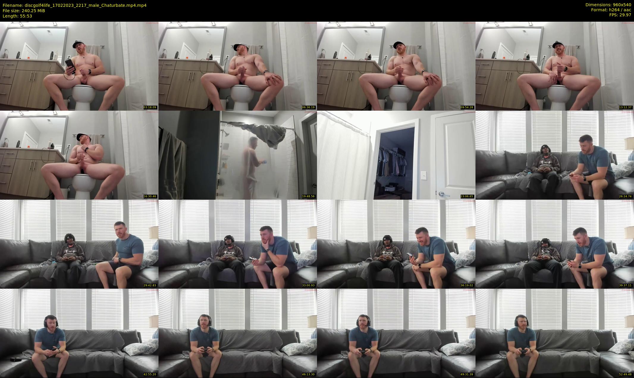 discgolf4life — 56 minute Chaturbate male cam show recording, 480p, Feb 17, 2023