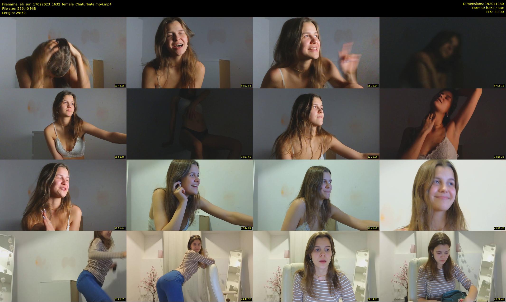 eli_sun — 30 minute Chaturbate female cam show recording, 1080p, Feb 17, 2023