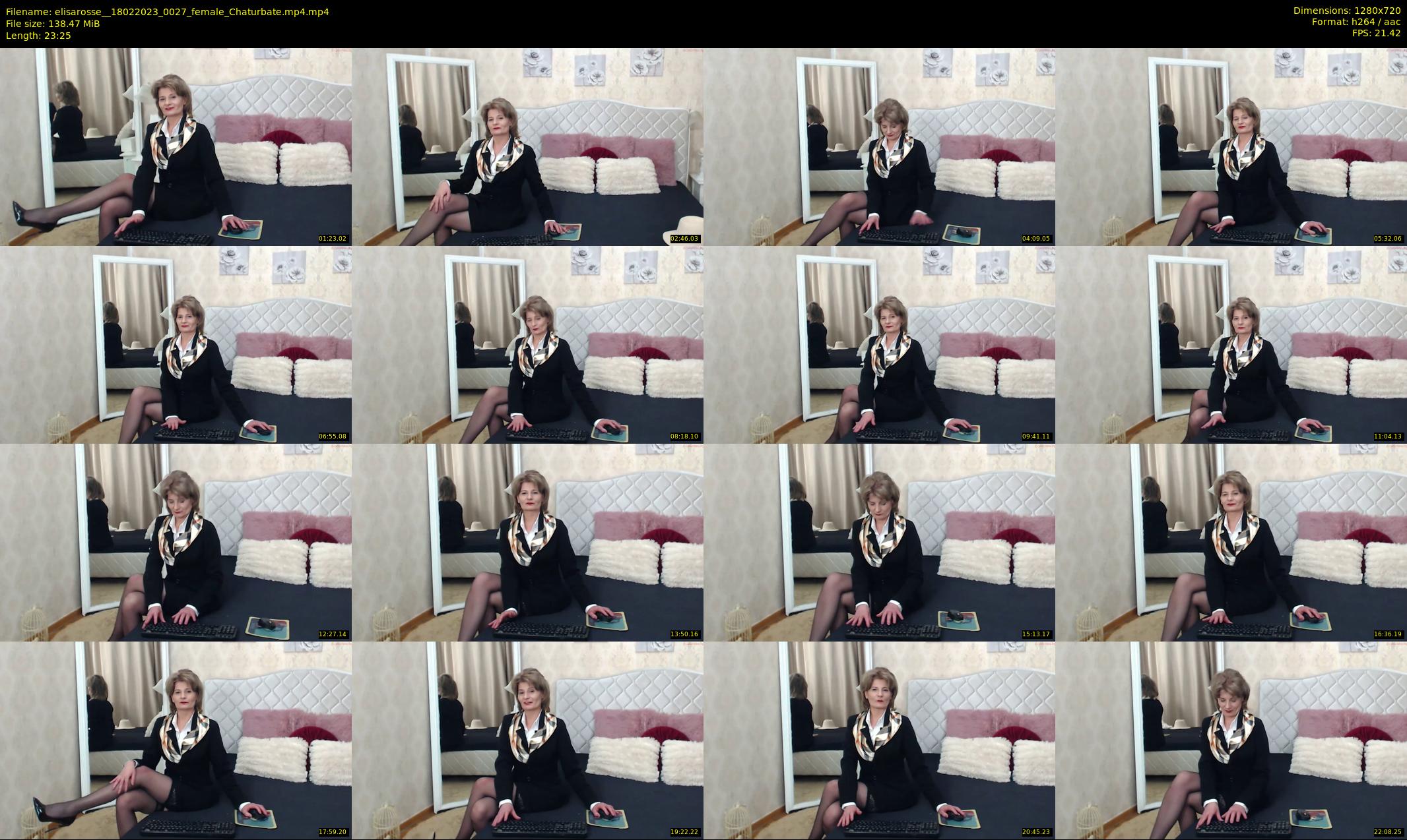 elisarosse_ — 24 minute Chaturbate female cam show recording, 720p, Feb 18, 2023