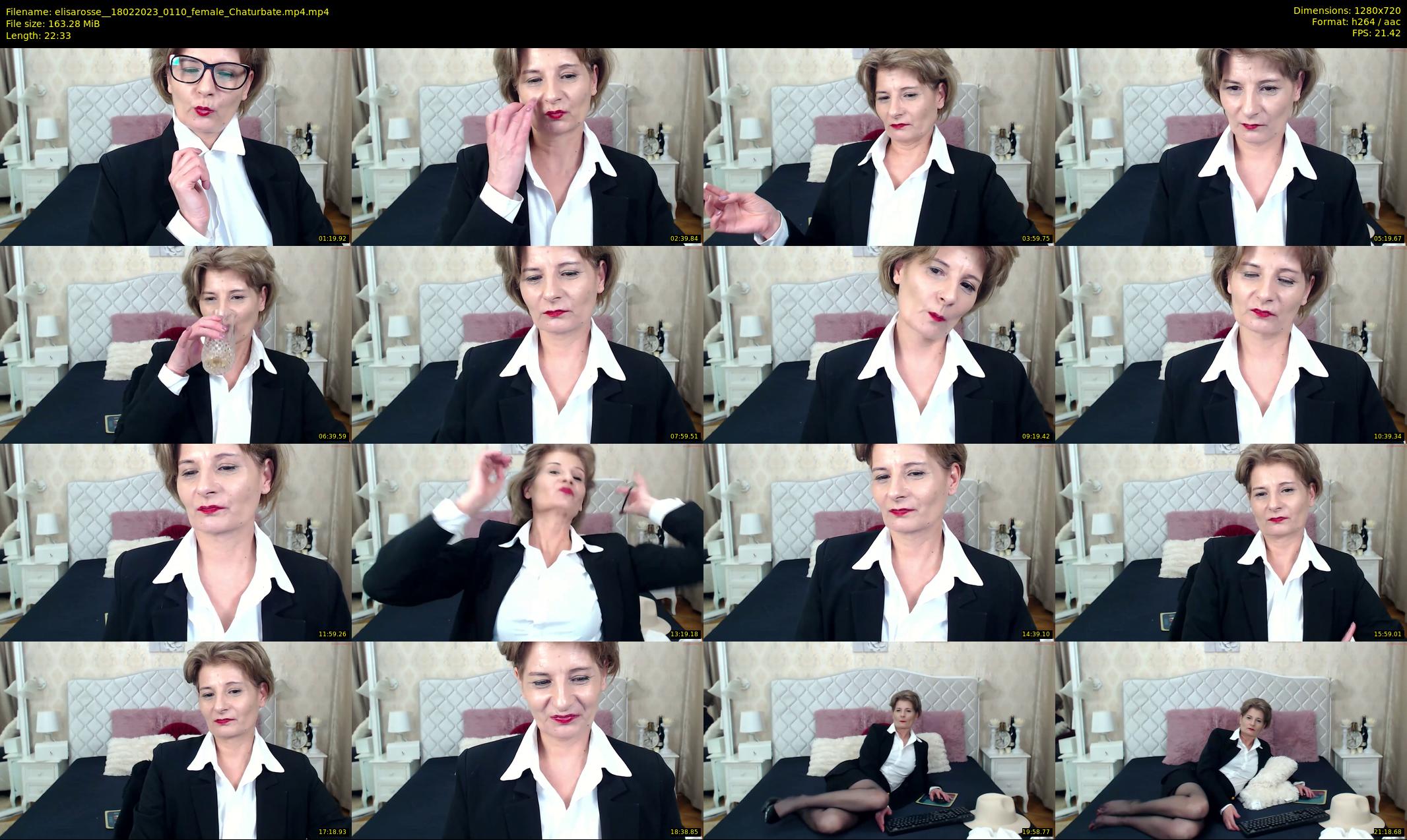 elisarosse_ — 23 minute Chaturbate female cam show recording, 720p, Feb 18, 2023